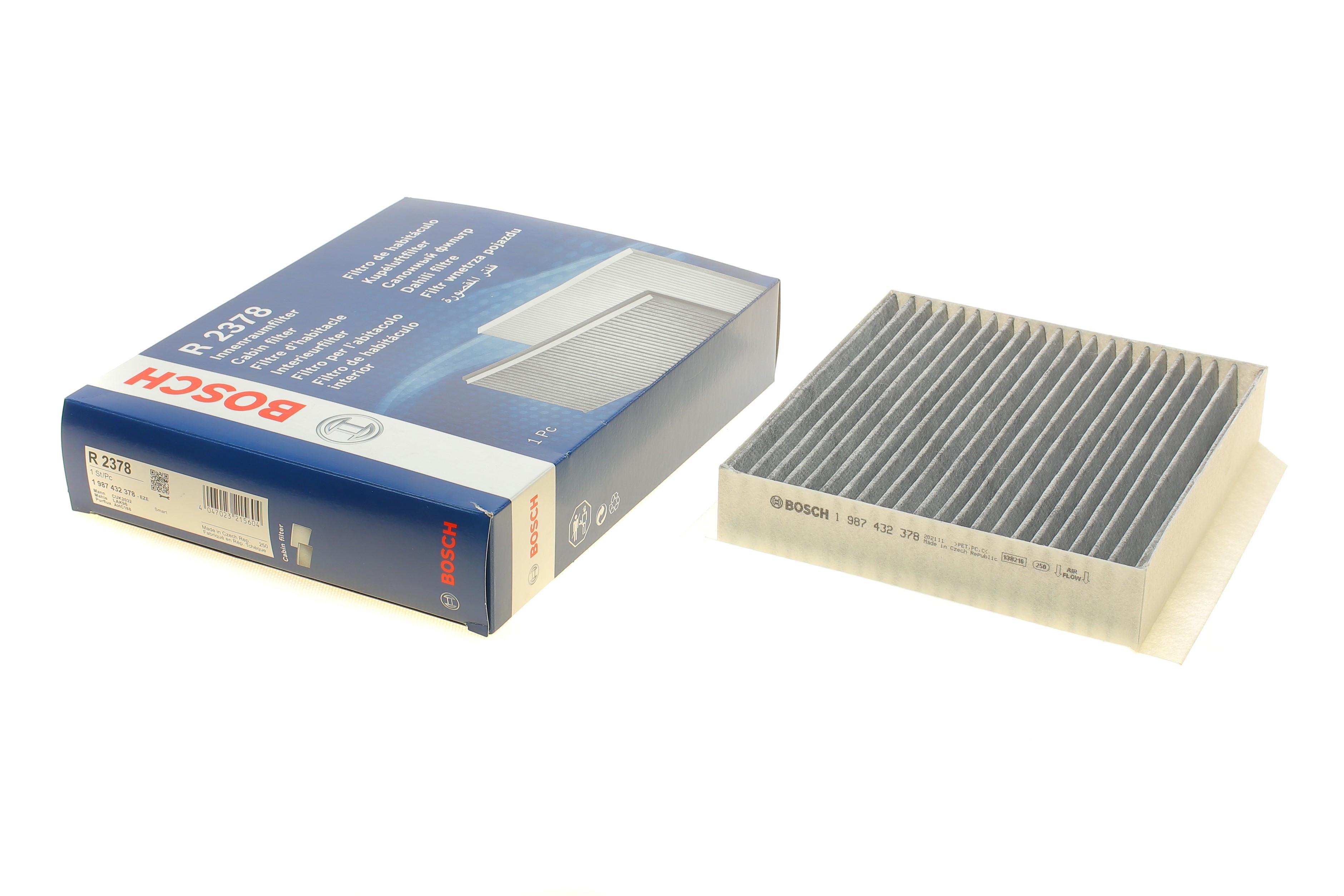 Фільтр салону Smart Fortwo/Cabrio 01-07 (вугільний)