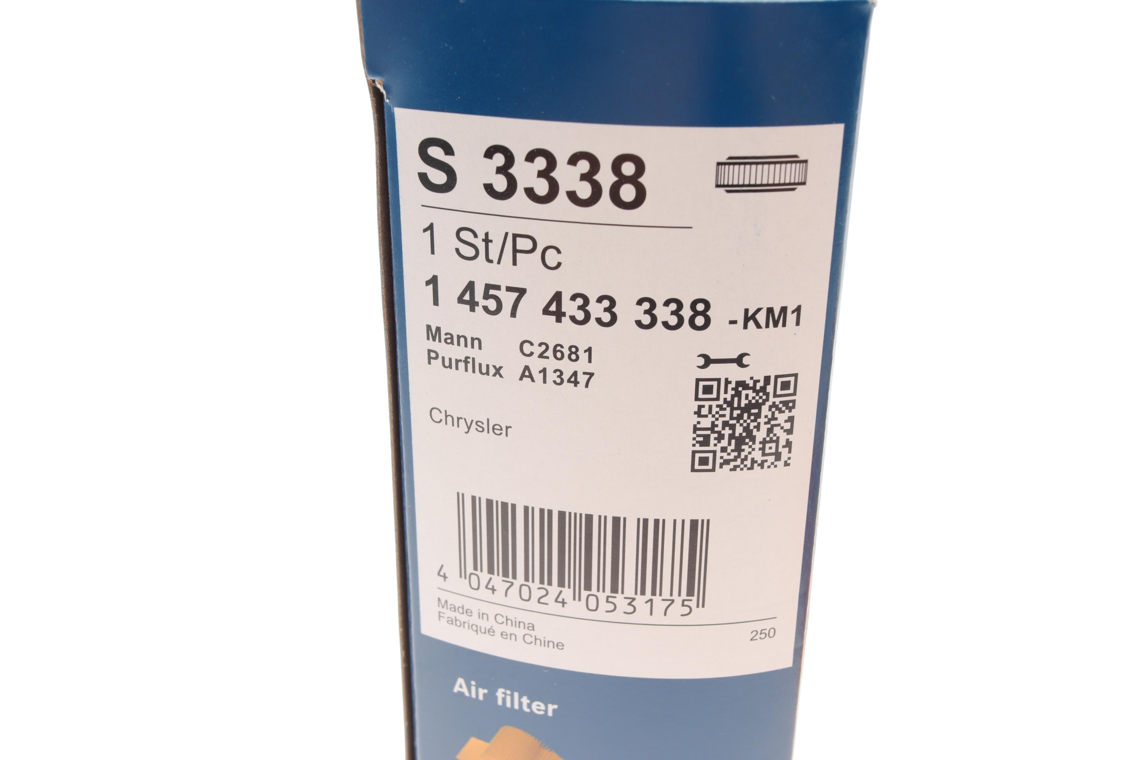 Фільтр повітряний Chrysler PT Cruiser1.6/2.0/2.4 00-10