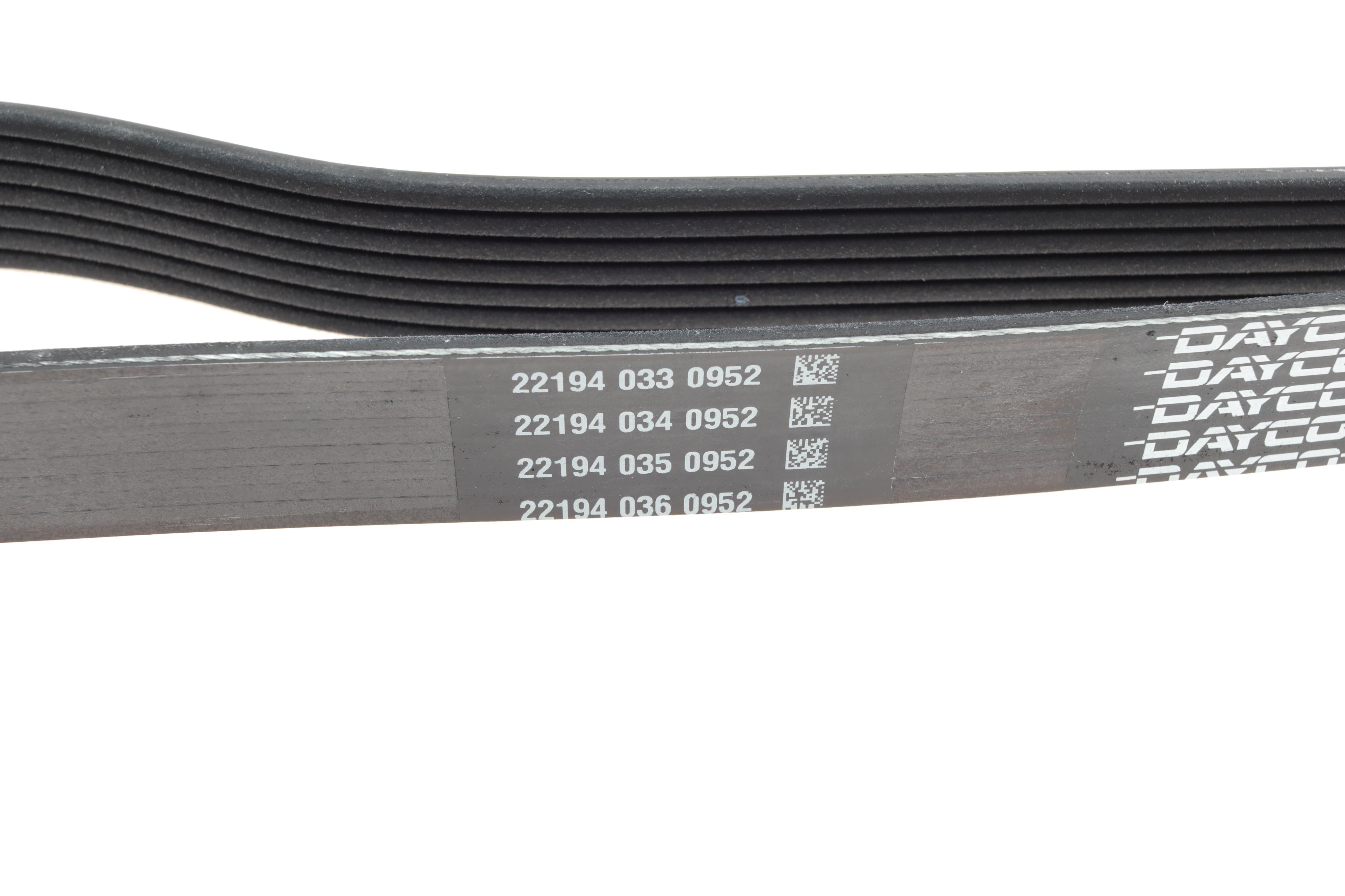 Ремінь генератора MB Sprinter 3.0CDI 06-/Opel Vivaro 2.0CDTi 06- (+AC)