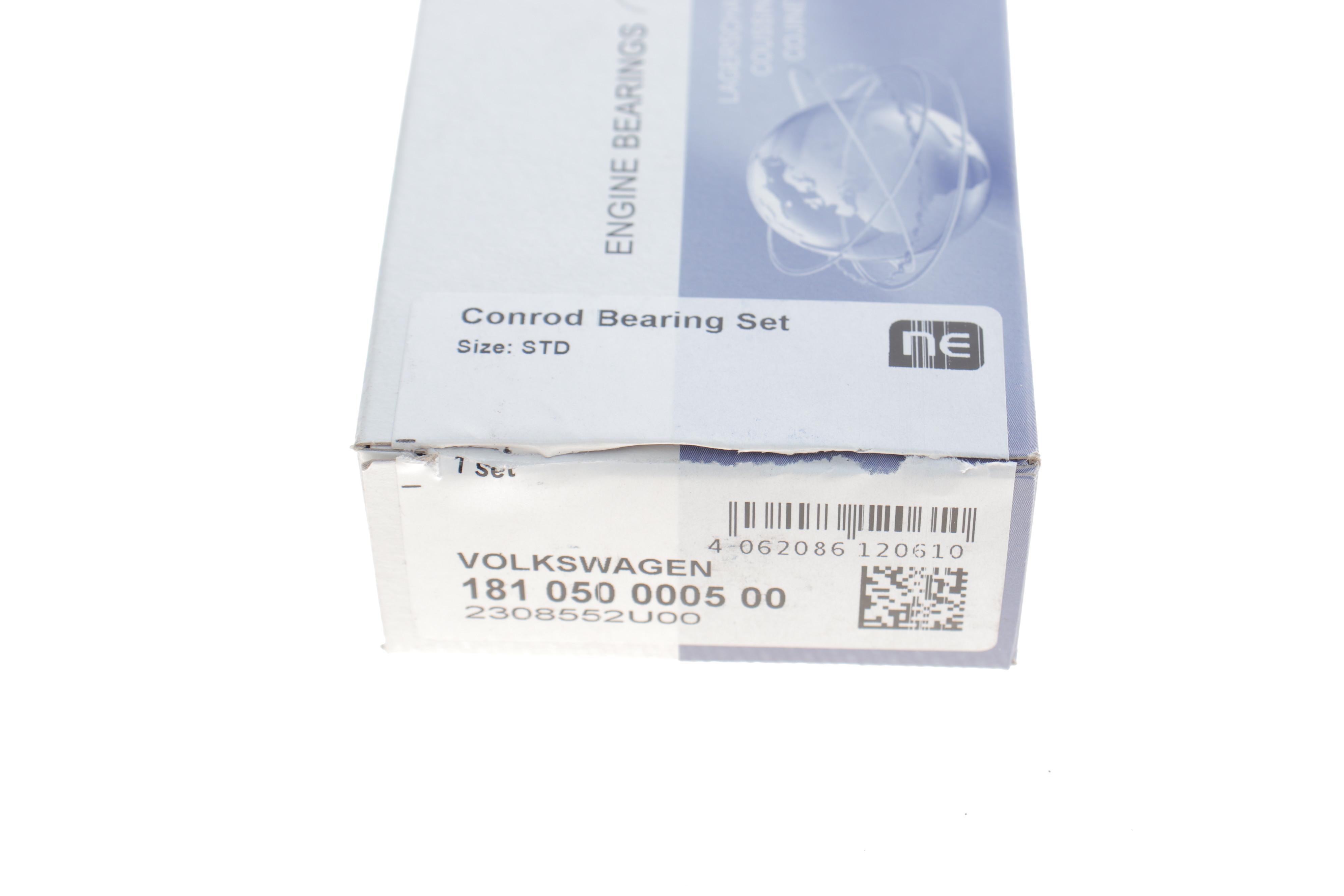 Вкладиші шатунні Audi A3/VW Golf 1.6 FSI (STD) = 6150540000