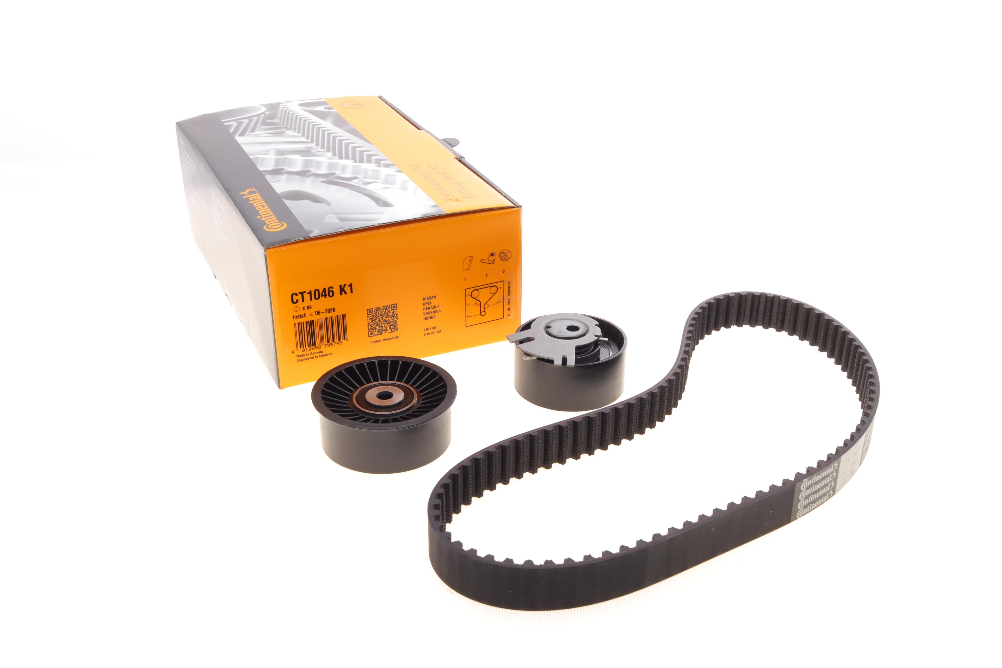 Комплект ГРМ Renault Trafic/Master/Opel Movano/Vivaro 2.5dCi/CDTI 01- (25x89z)