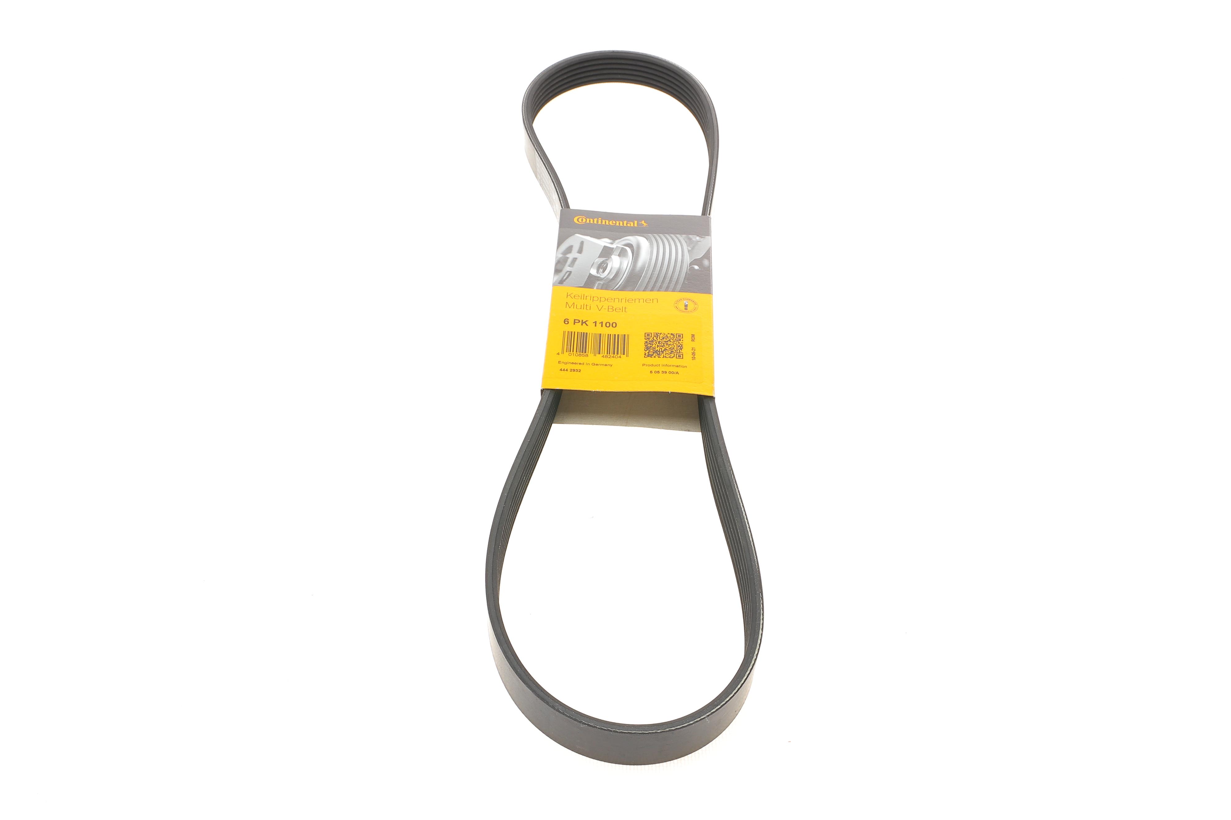 Ремінь генератора VW Golf/Caddy 1.4 04-10/Renault Espace 3.5 02-/Audi A4/A6 2.0TFSI 08-15