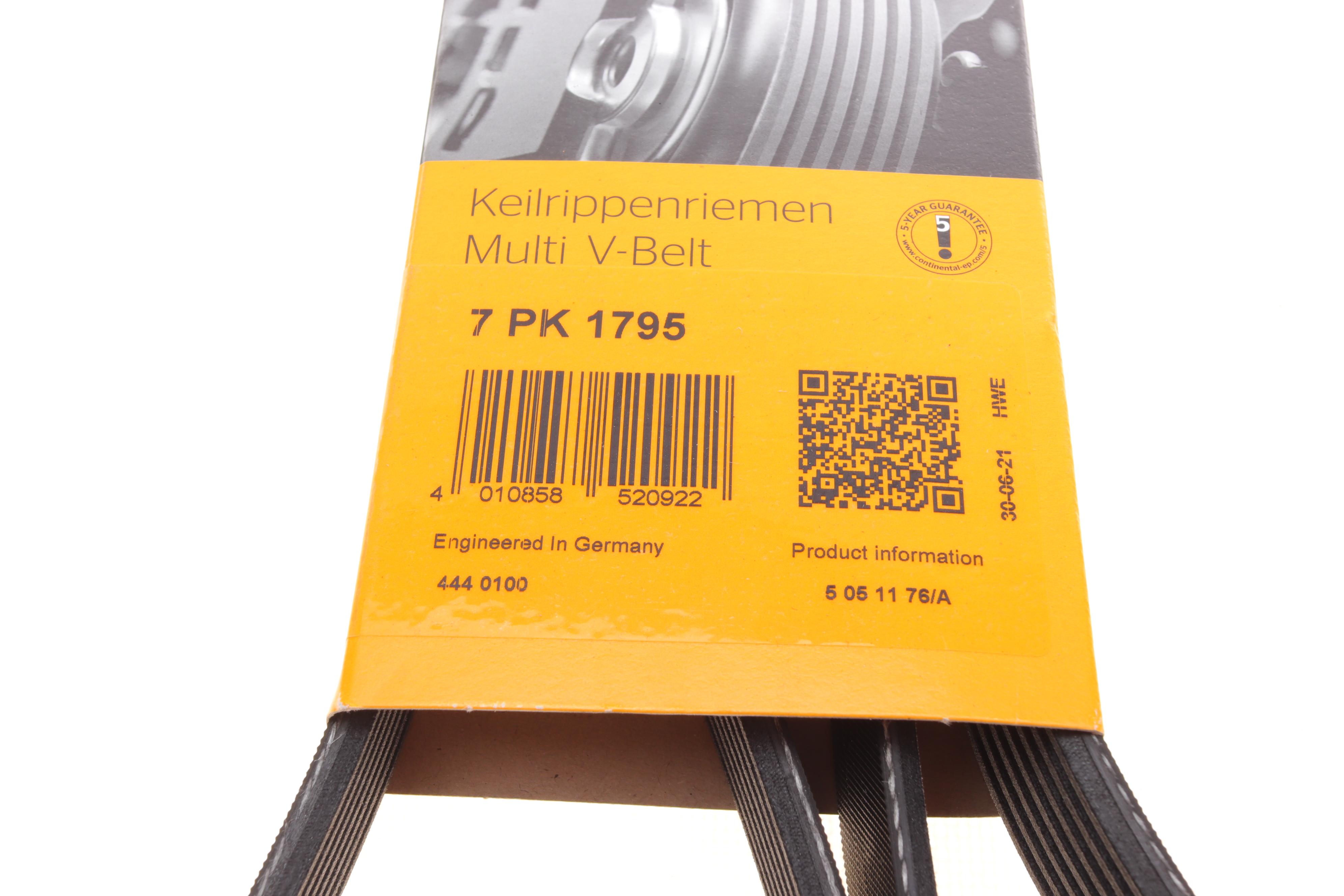 Ремінь генератора Renault Master/Trafic/Opel Movano/Vivaro 2.5 dCi 03-/Laguna 2.0 02-07