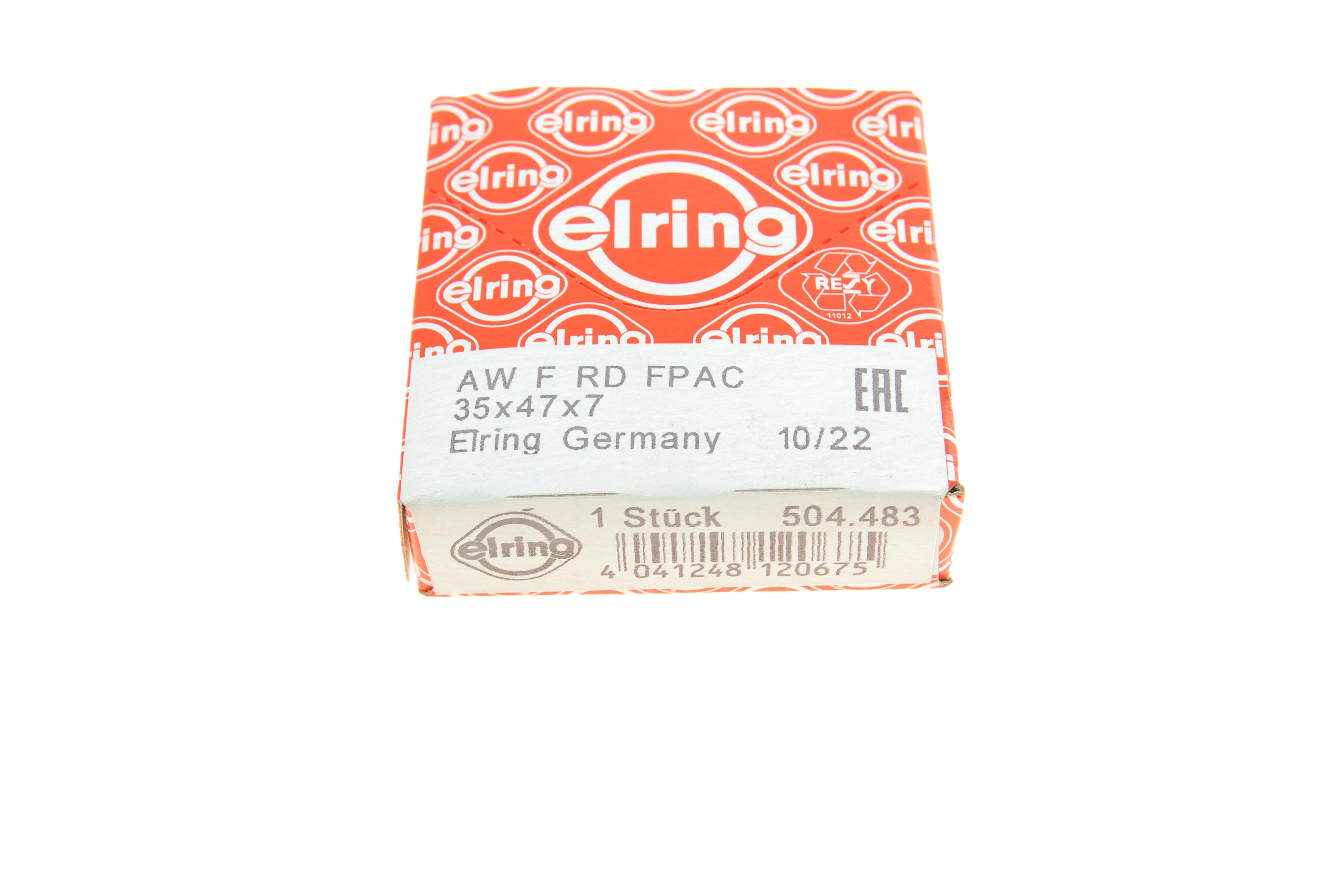 Сальник колінвалу (передній) Renault 1.5dci-3.0dci (35x47x7)