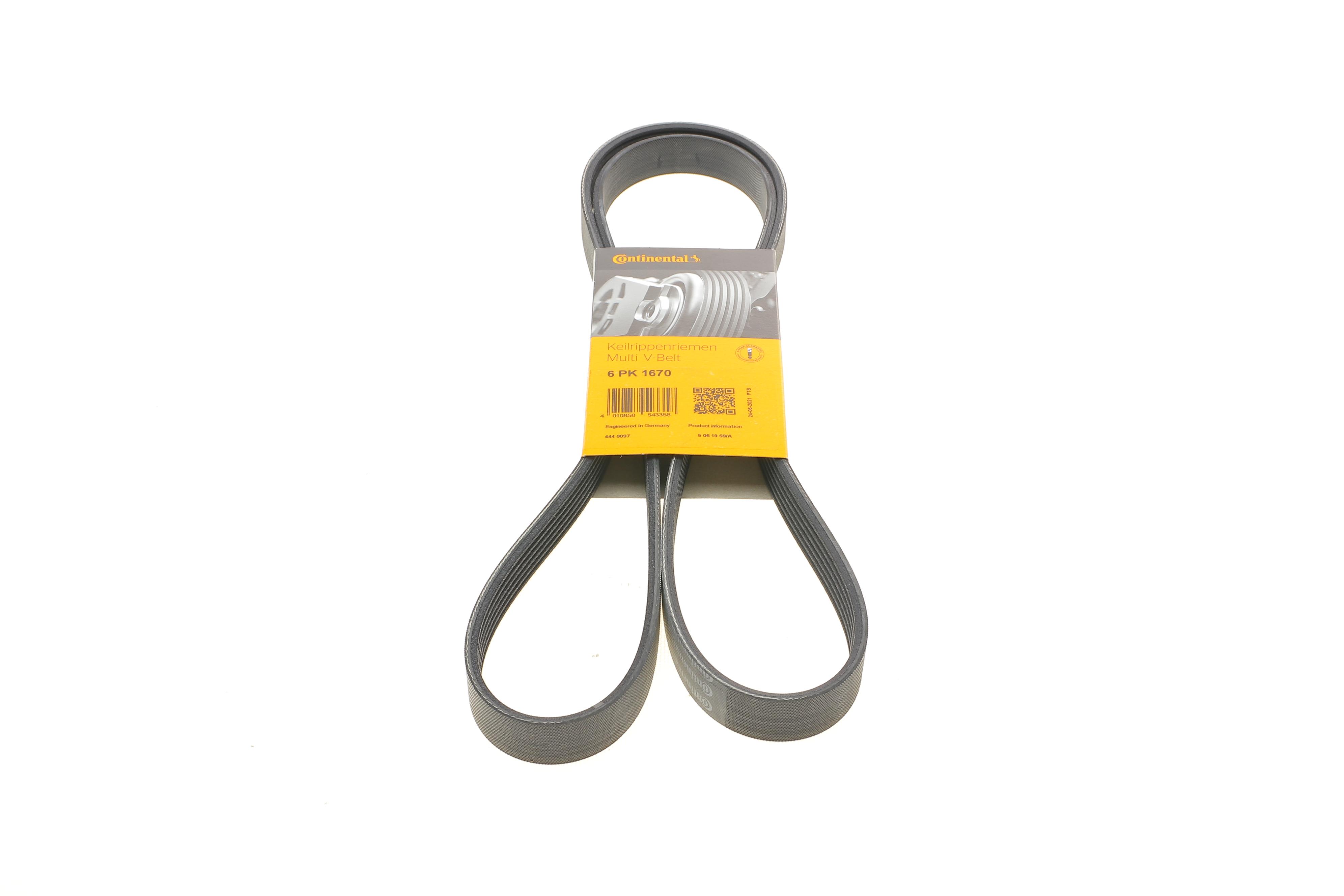 Ремінь генератора Fiat Ducato 2.2/Ford Transit 2.2 06- (+AC)