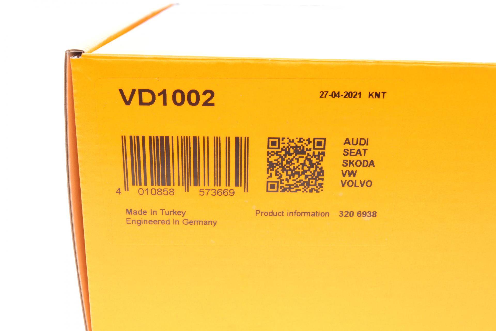 Шків колінвалу VW LT/T4/Crafter 2.5TDI 90-13/Audi A6 2.5TDI 94-97 (6PK)