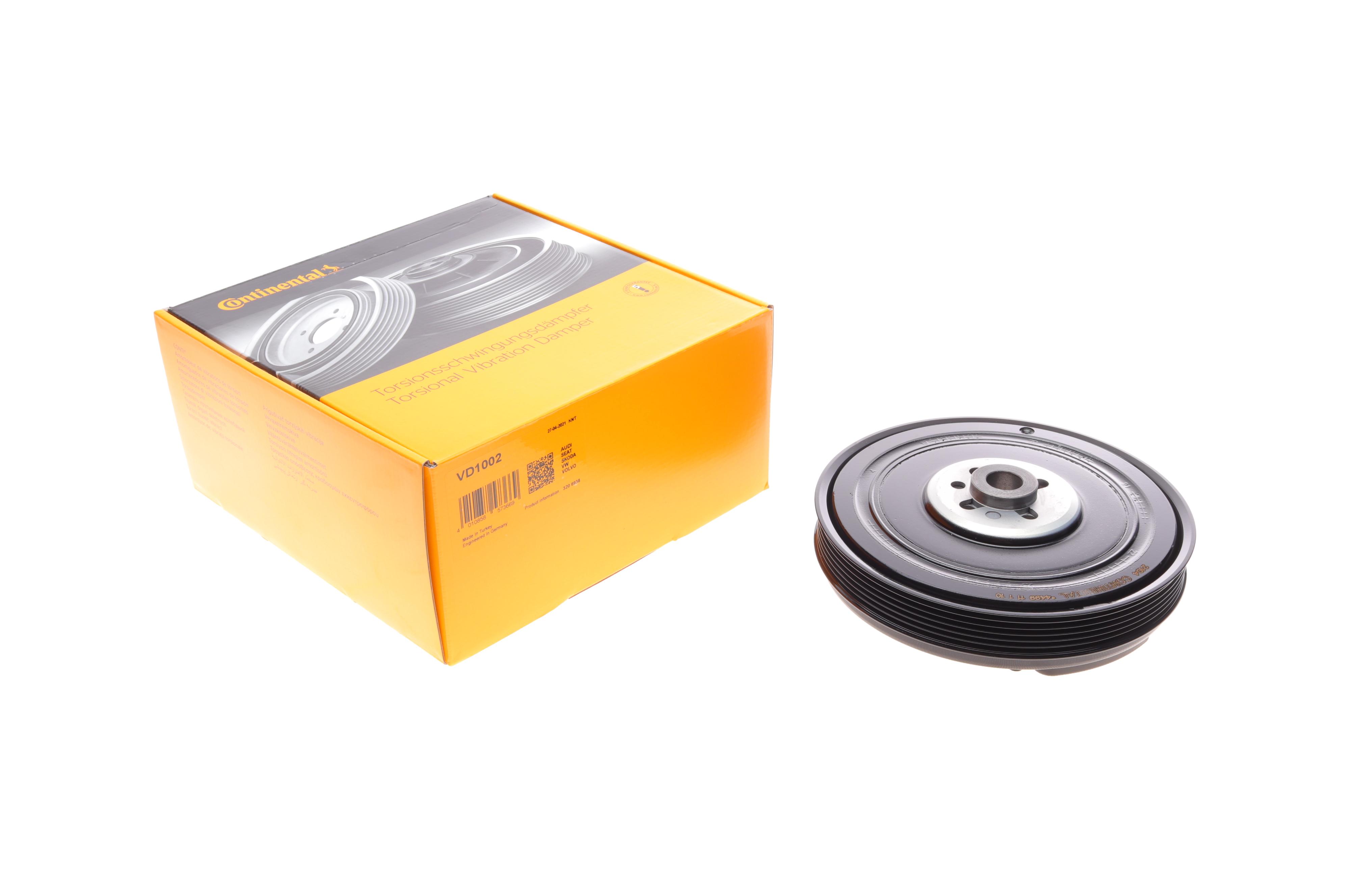 Шків колінвалу VW LT/T4/Crafter 2.5TDI 90-13/Audi A6 2.5TDI 94-97 (6PK)