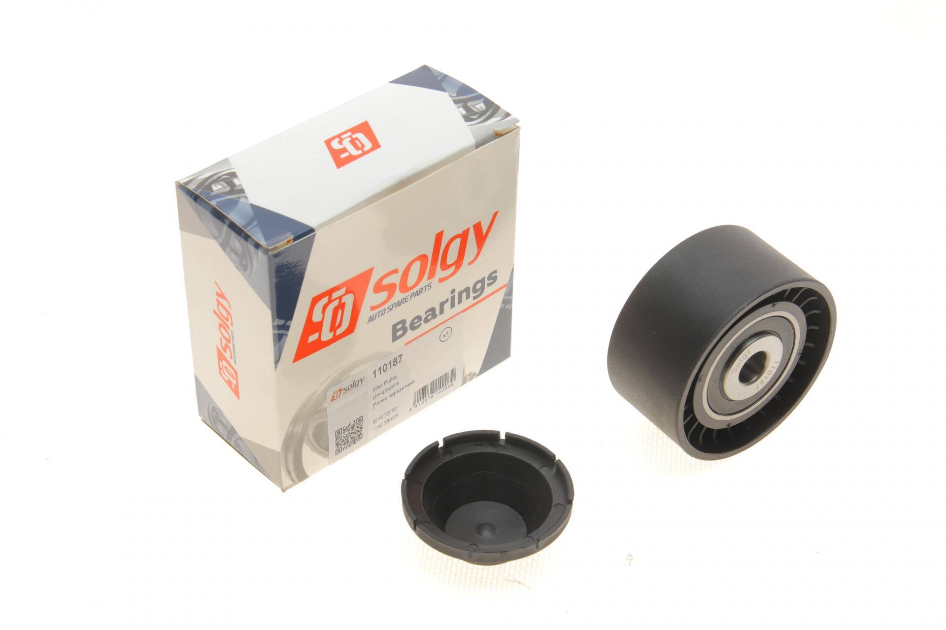 Ролик генератора Renault Trafic/Opel Vivaro 2.0DCI 06- (паразитний) (60x30)