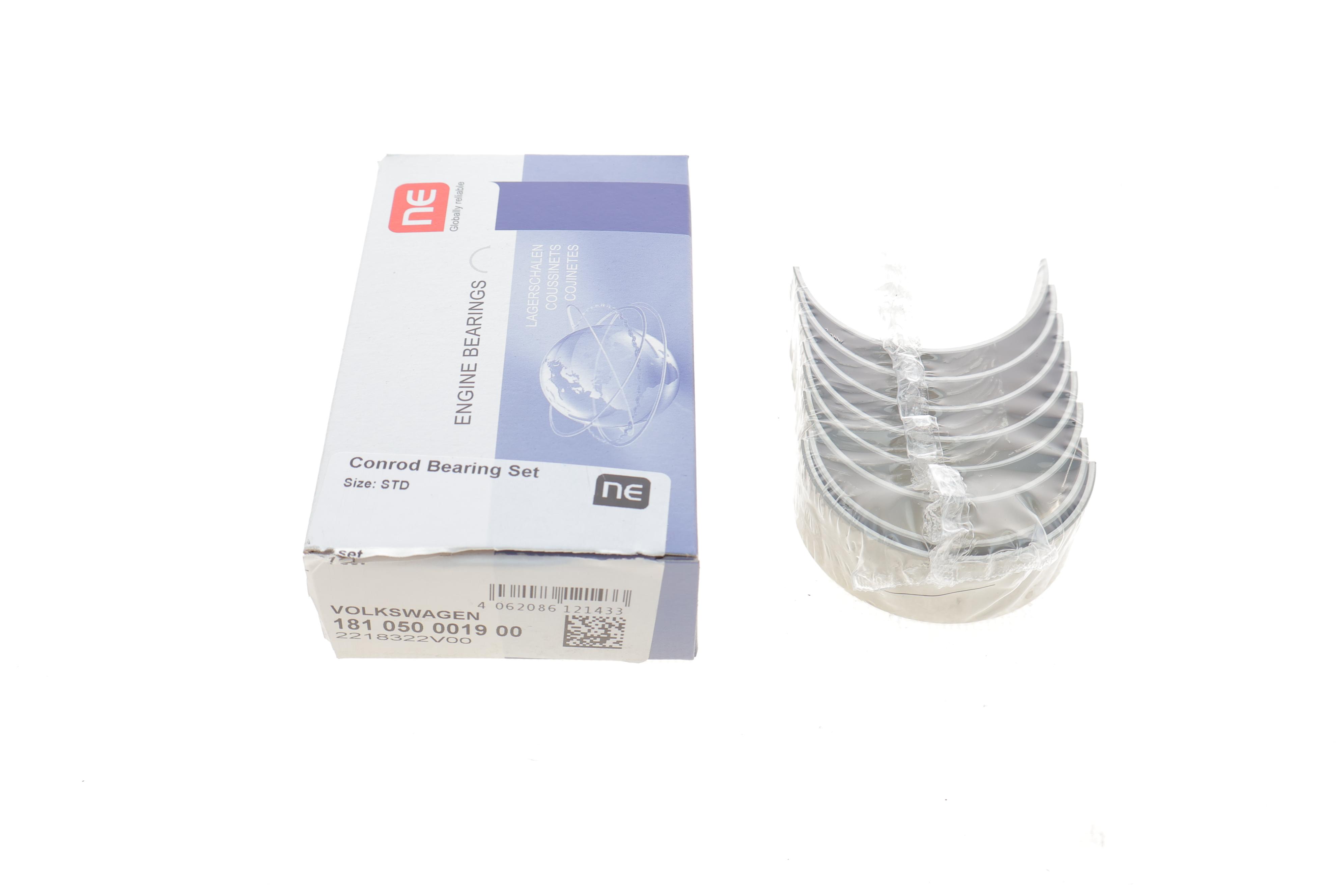 Вкладиші шатунні VW T5/Caddy/Crafter 1.9 TDI/2.0TDI (STD) = 6150680000