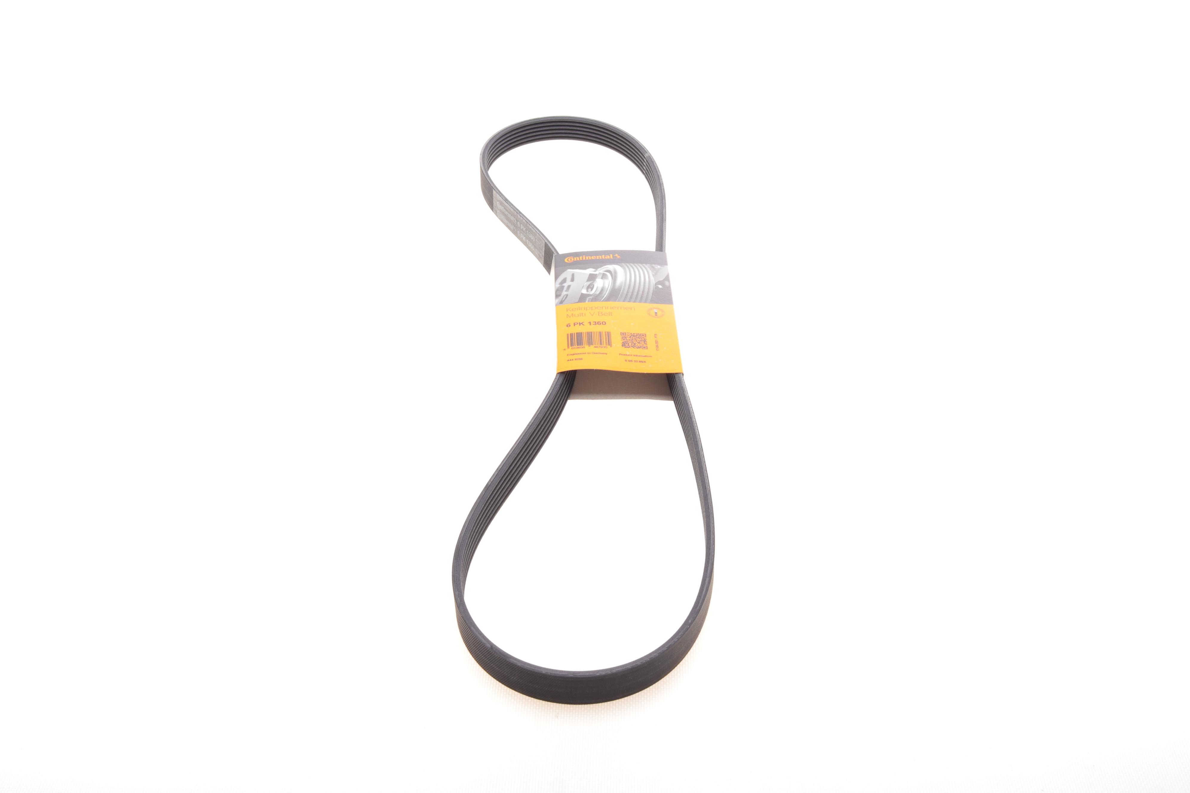 Ремінь генератора Fiat Scudo 1.6D Multijet 07-/Ford Focus 1.8CDTi 04-12/Opel Corsa D/E 1.3CDTi 06-