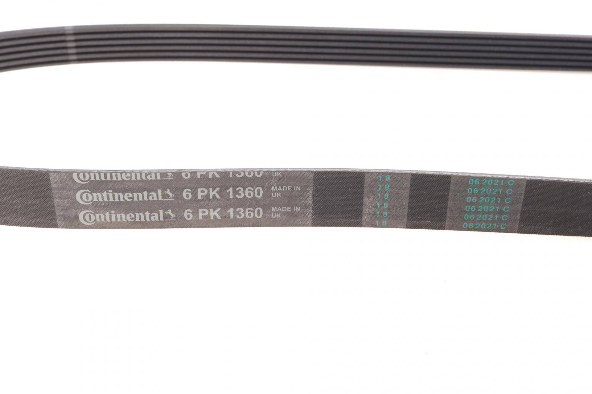 Ремінь генератора Fiat Scudo 1.6D Multijet 07-/Ford Focus 1.8CDTi 04-12/Opel Corsa D/E 1.3CDTi 06-