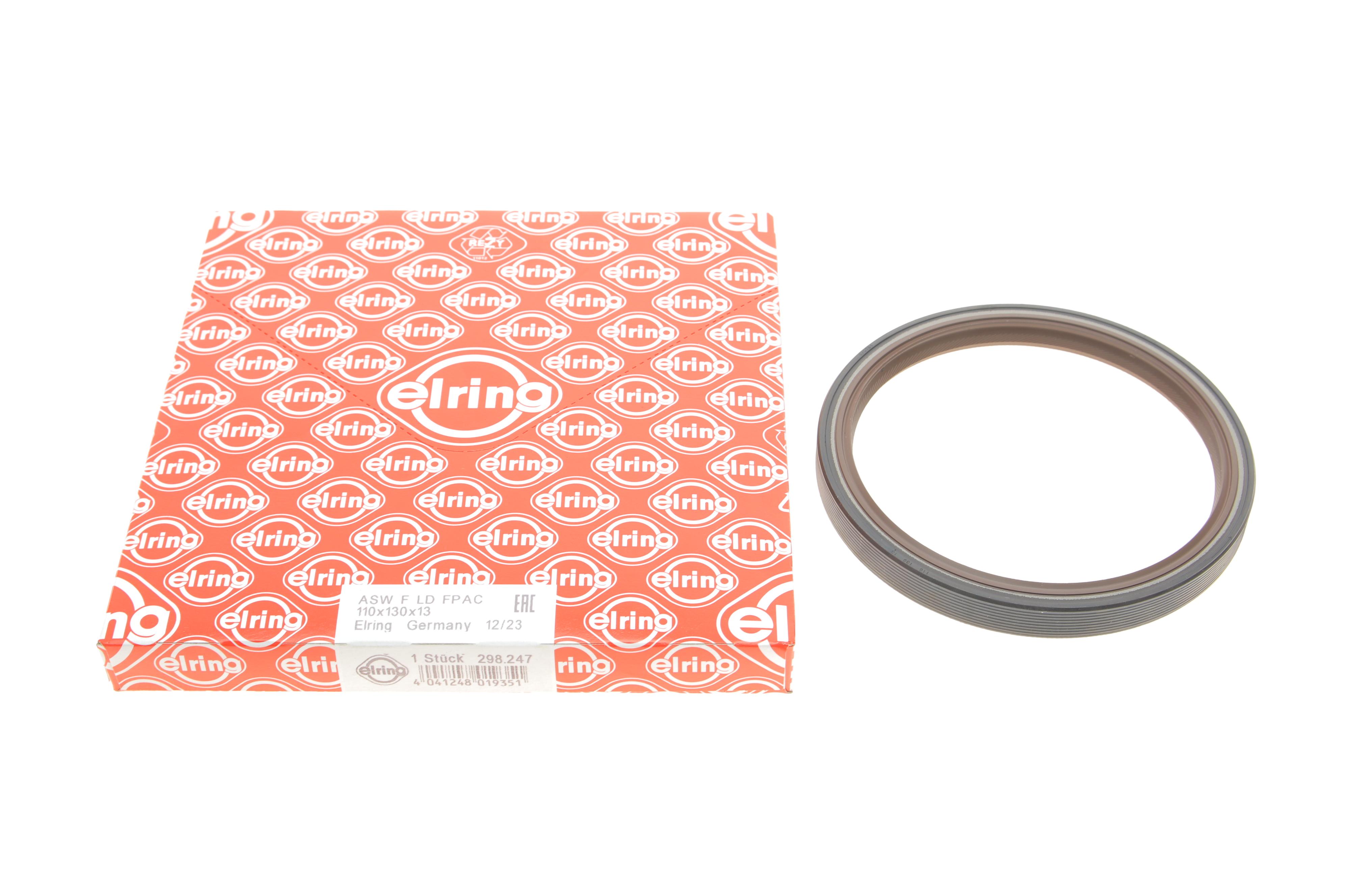 Сальник колінвалу (задній) Ford Scorpio/Jeep Cherokee/Opel Frontera A 1.8-3.1TD 86-01 (110x130x13)