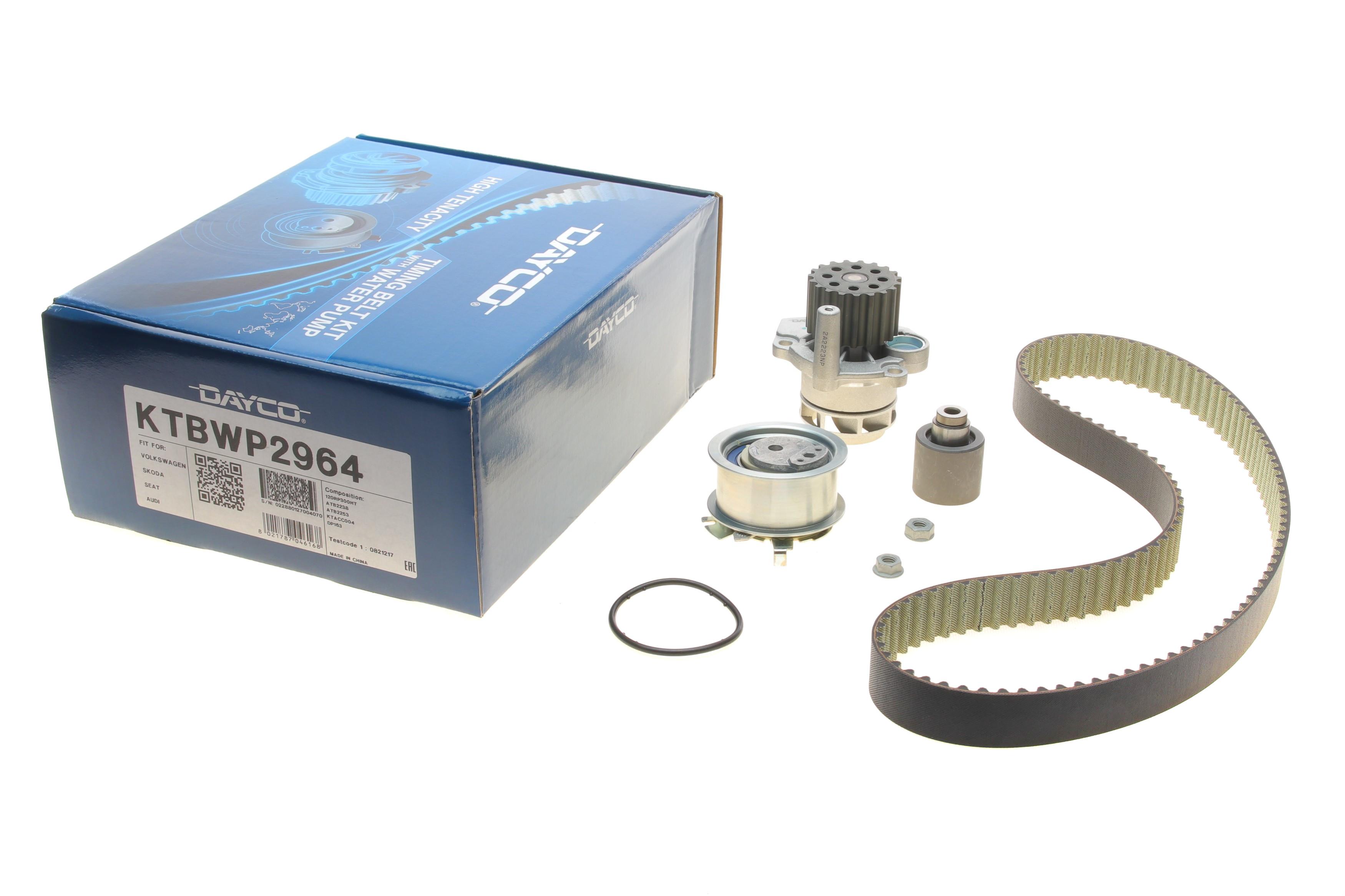 Комплект ГРМ + помпа VW Caddy/VW T5 03- (120x30)