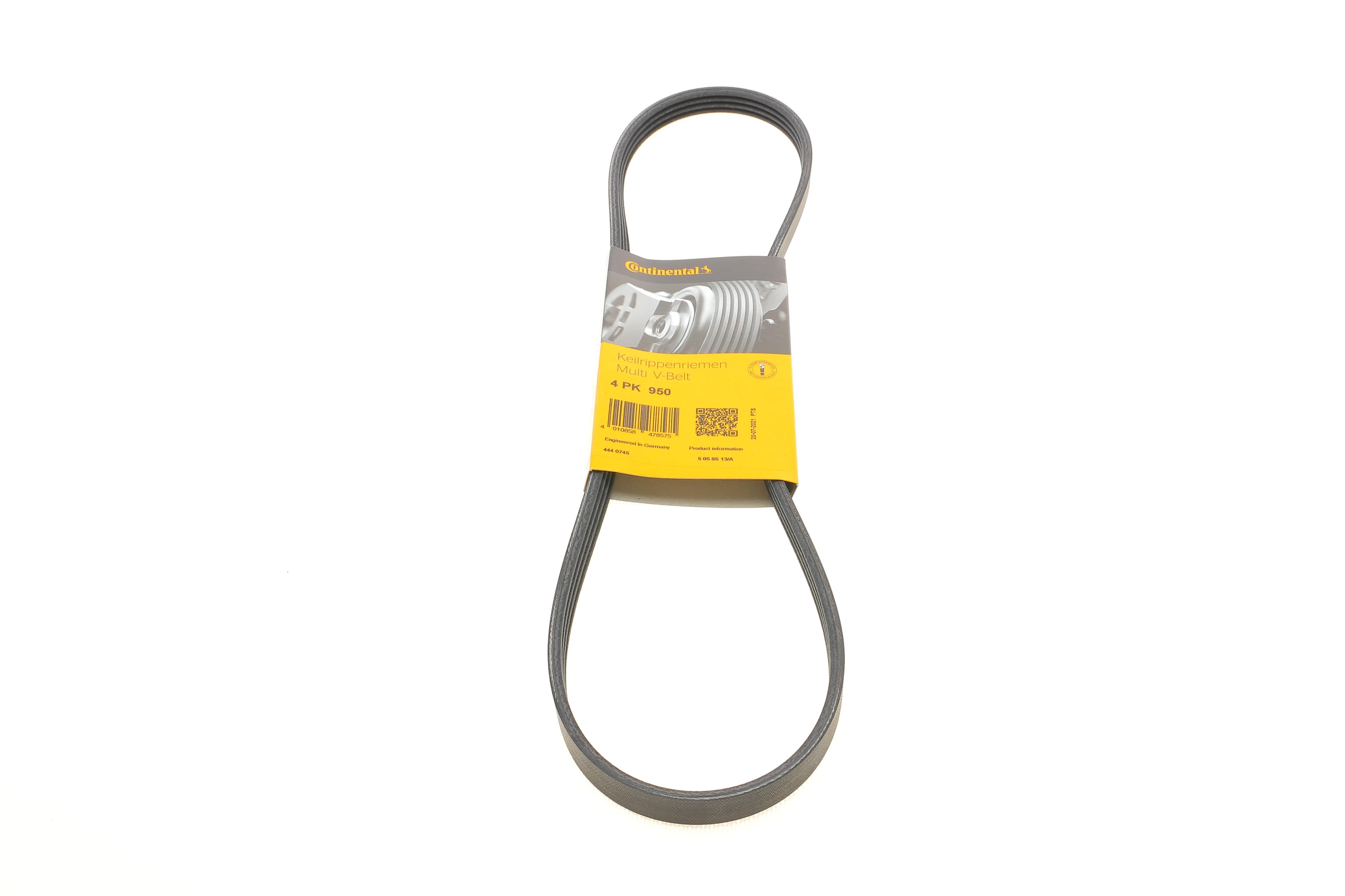 Ремінь генератора Chevrolet/Fiat/Honda/Mazda/Mitsubishi/Nissan/Skoda/Subaru/Suzuki (4PK950)