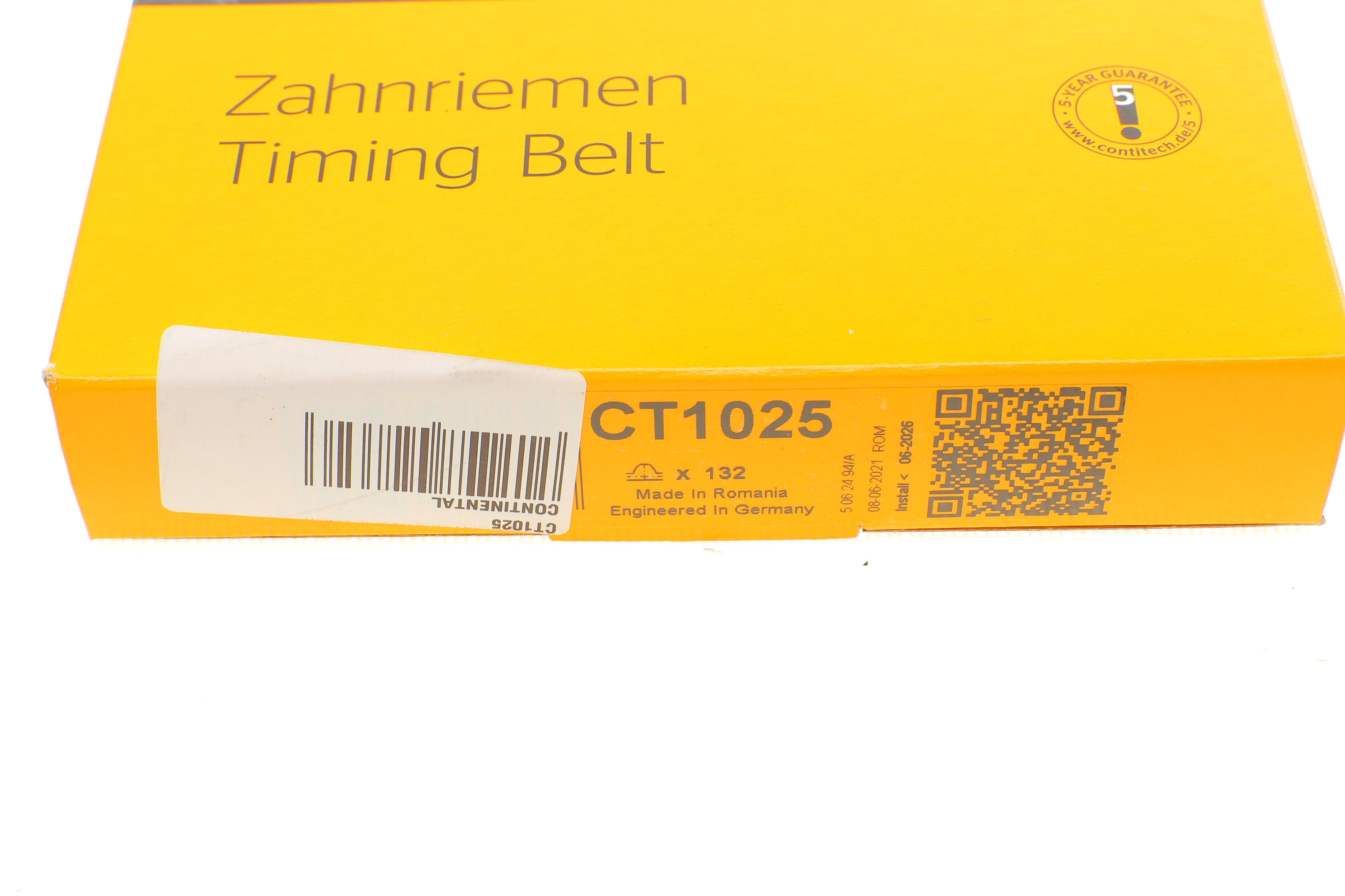 Ремінь ГРМ Renault Trafic/Laguna/Opel Vivaro/Nissan Interstar 1.9dCi 01- (132x26)