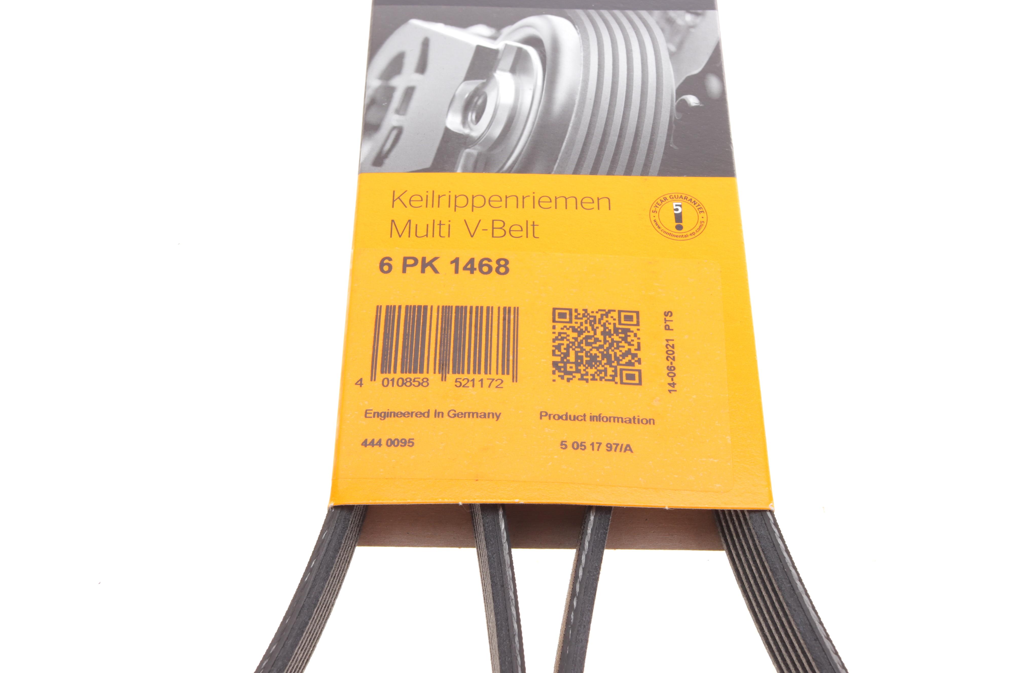 Ремінь генератора Fiat Ducato 2.0JTD 01- (ALT, AC)