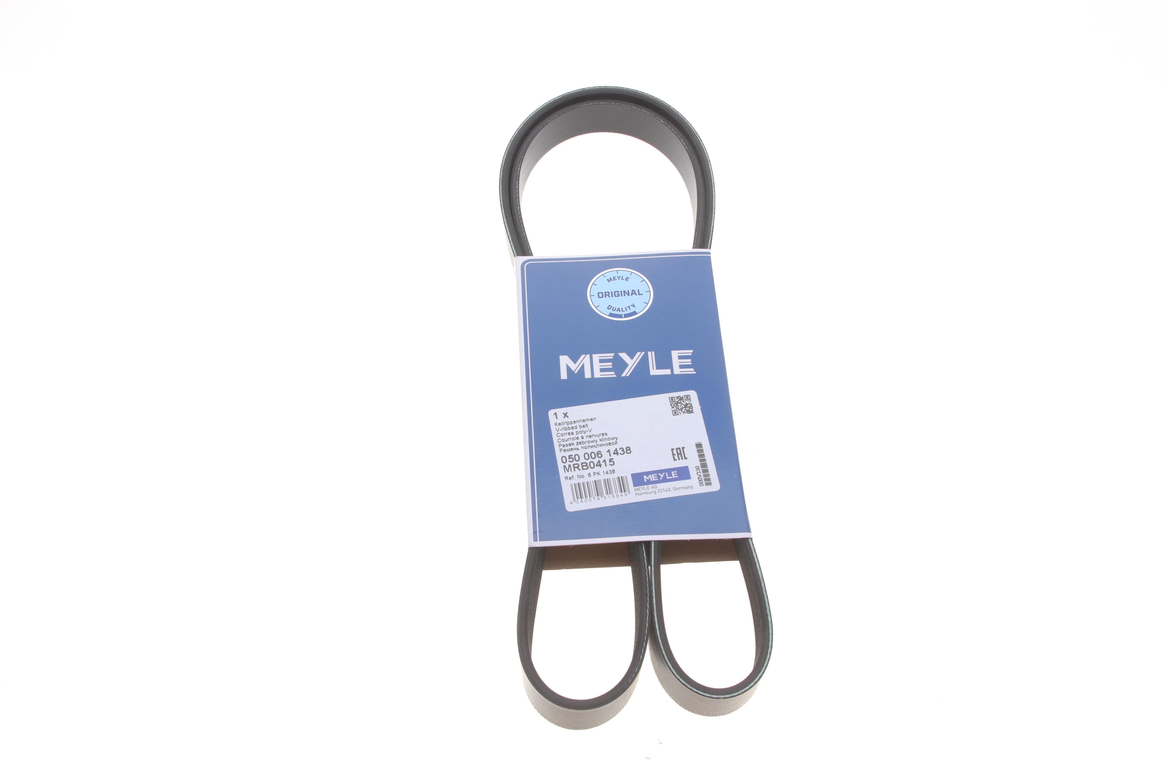 Ремінь генератора Citroen Berlingo/Fiat Scudo 1.9D (1868) (6PK1438)