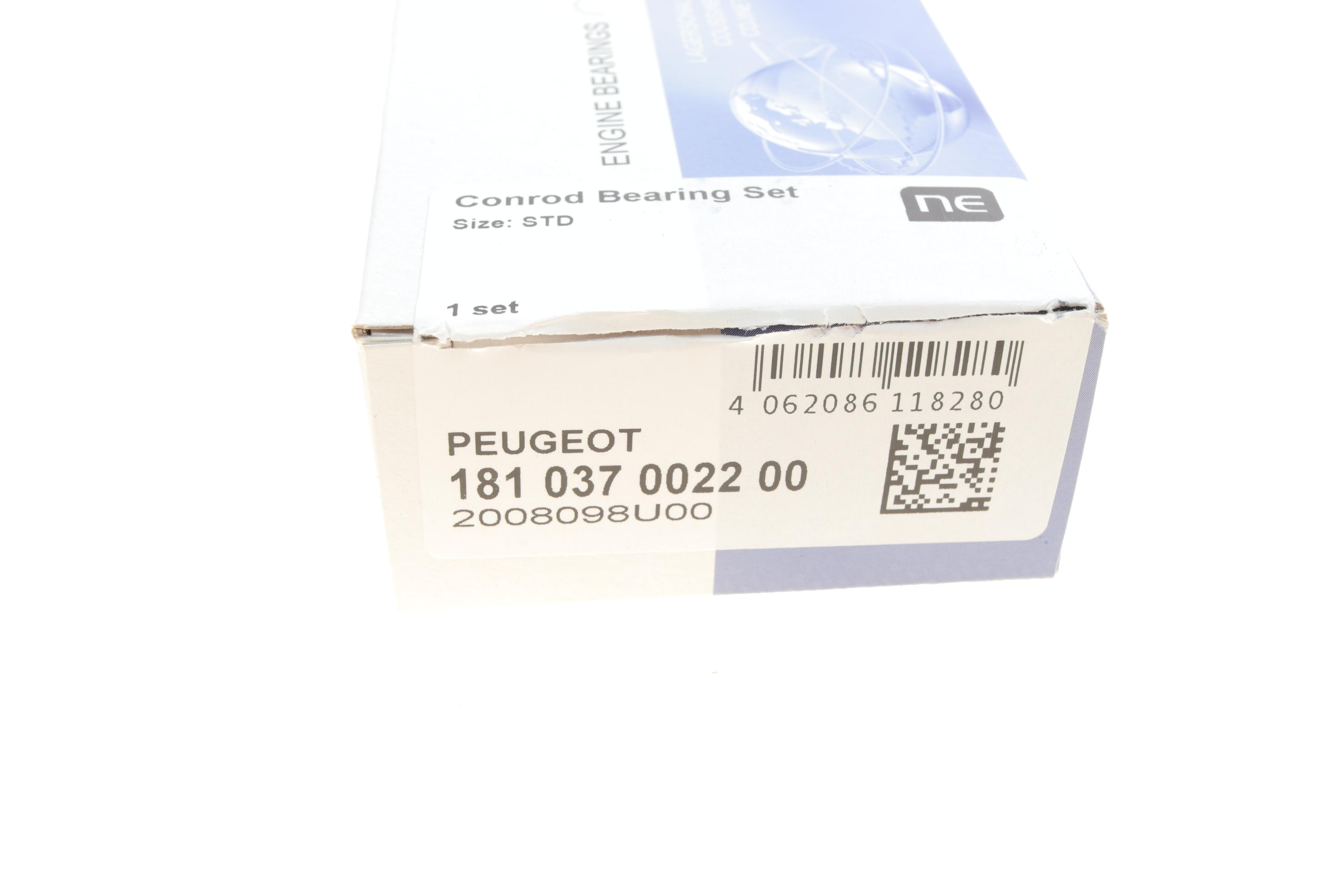 Вкладиші шатунні BMW 3(F30/F80) 12-16 N13B16/Citroen Berlingo/Peugeot Partner 09-(STD) = 6137730000