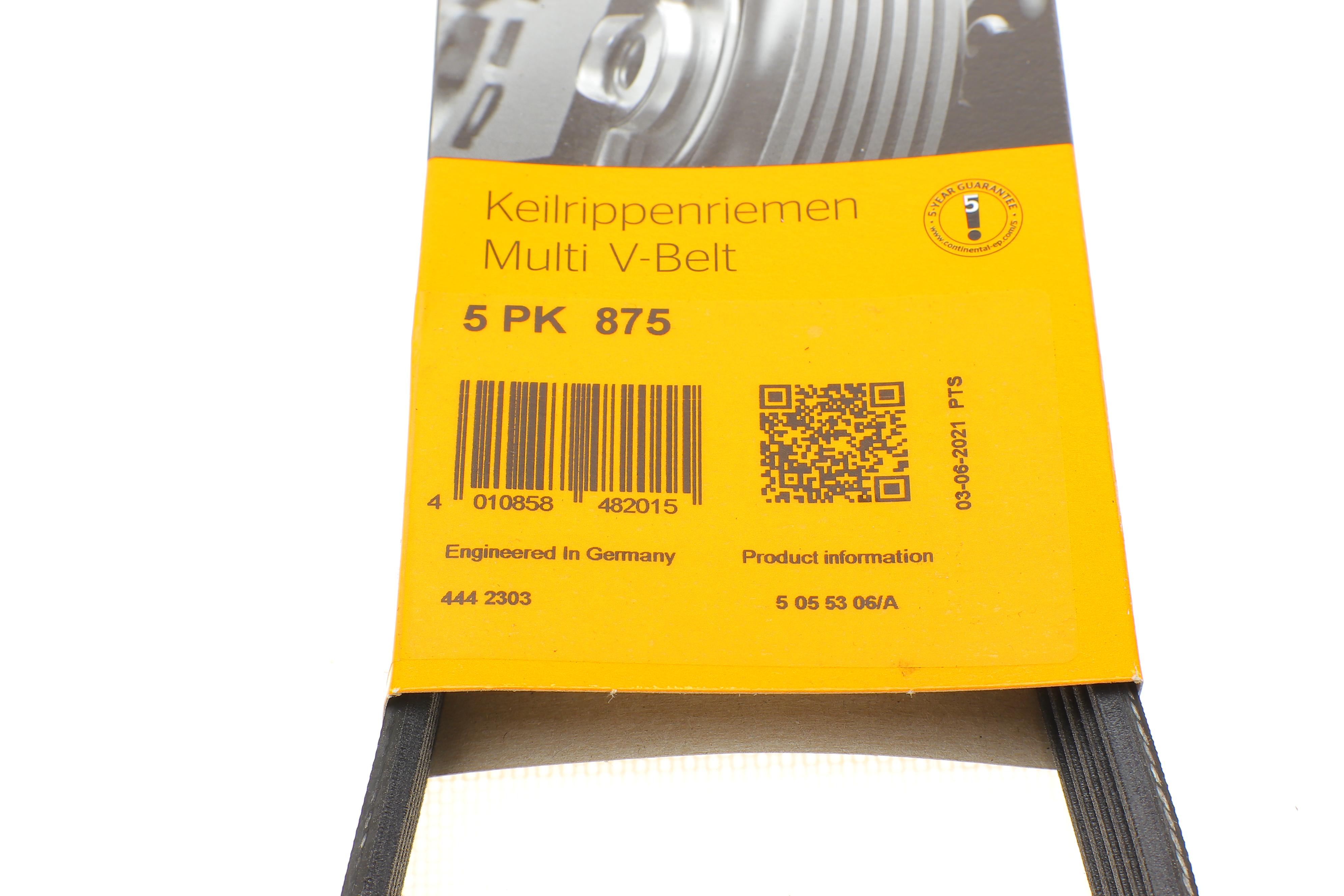 Ремінь генератора Renault Kangoo 1.2i 97-/Subaru Impreza 2.0 05-07/Nissan Pathfinder 4.0 05-