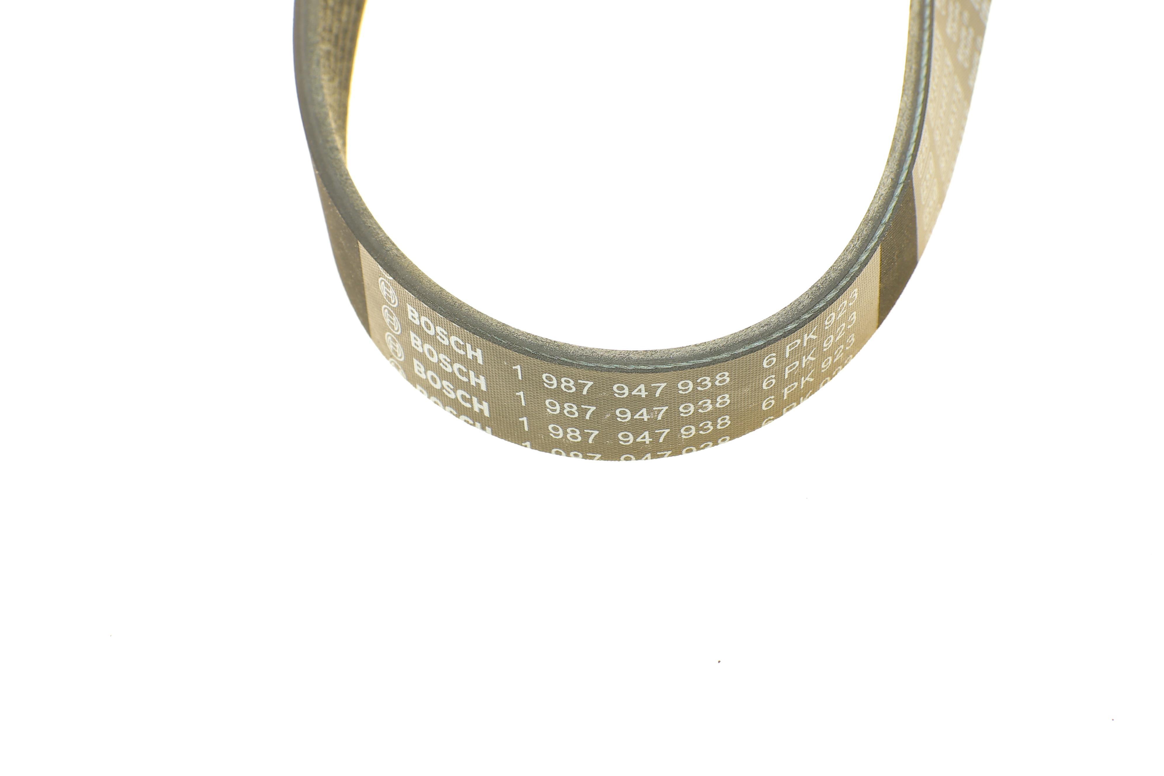 Ремінь генератора VW T4/Caddy 1.9D/TD 90-03/Toyota Corolla/Auris 1.4D 06-14/Kia Rio 1.25 17- (6PK923