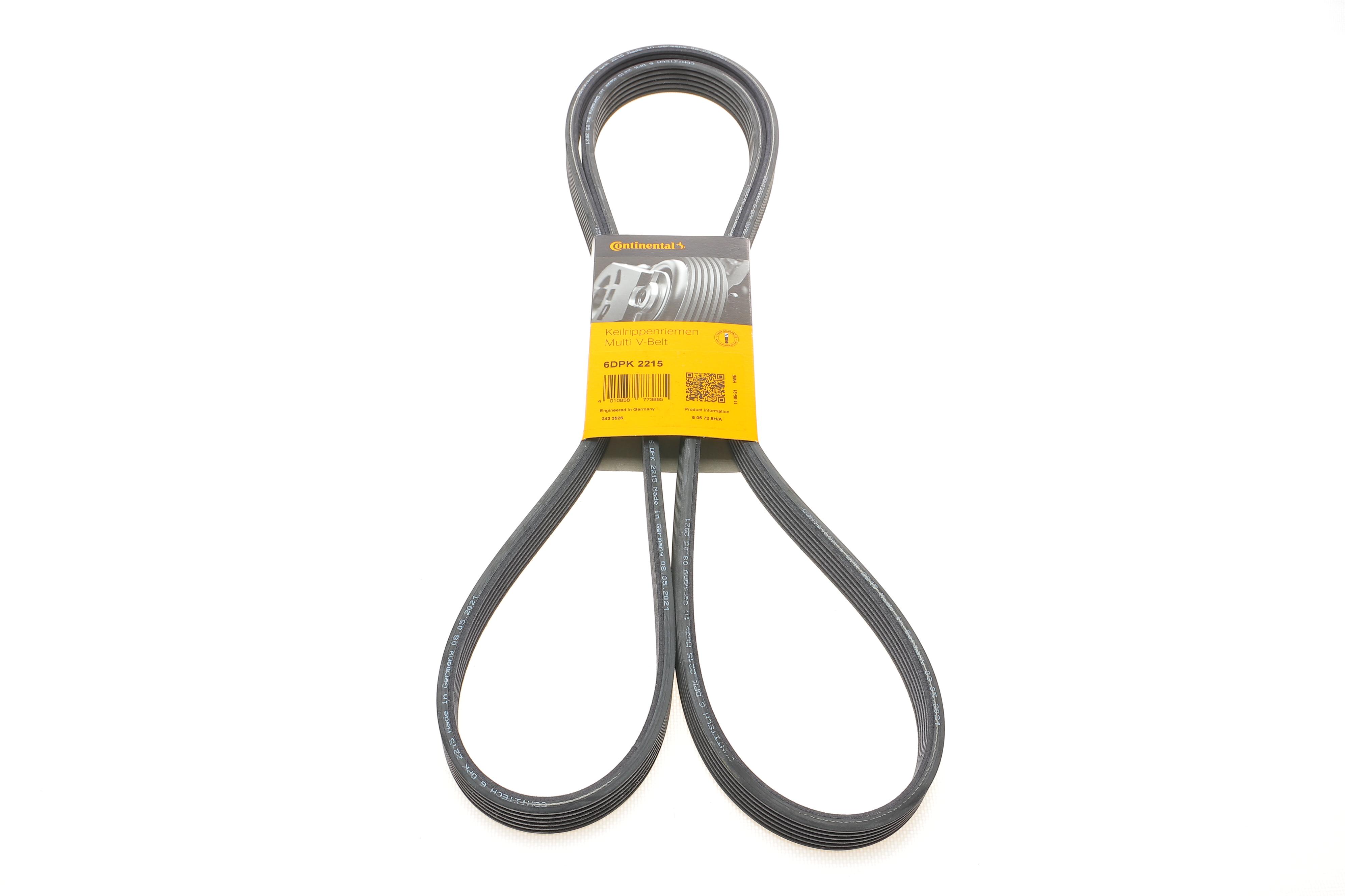 Ремінь генератора MB Sprinter (W906)/Vito (W639) 06- (OM651)