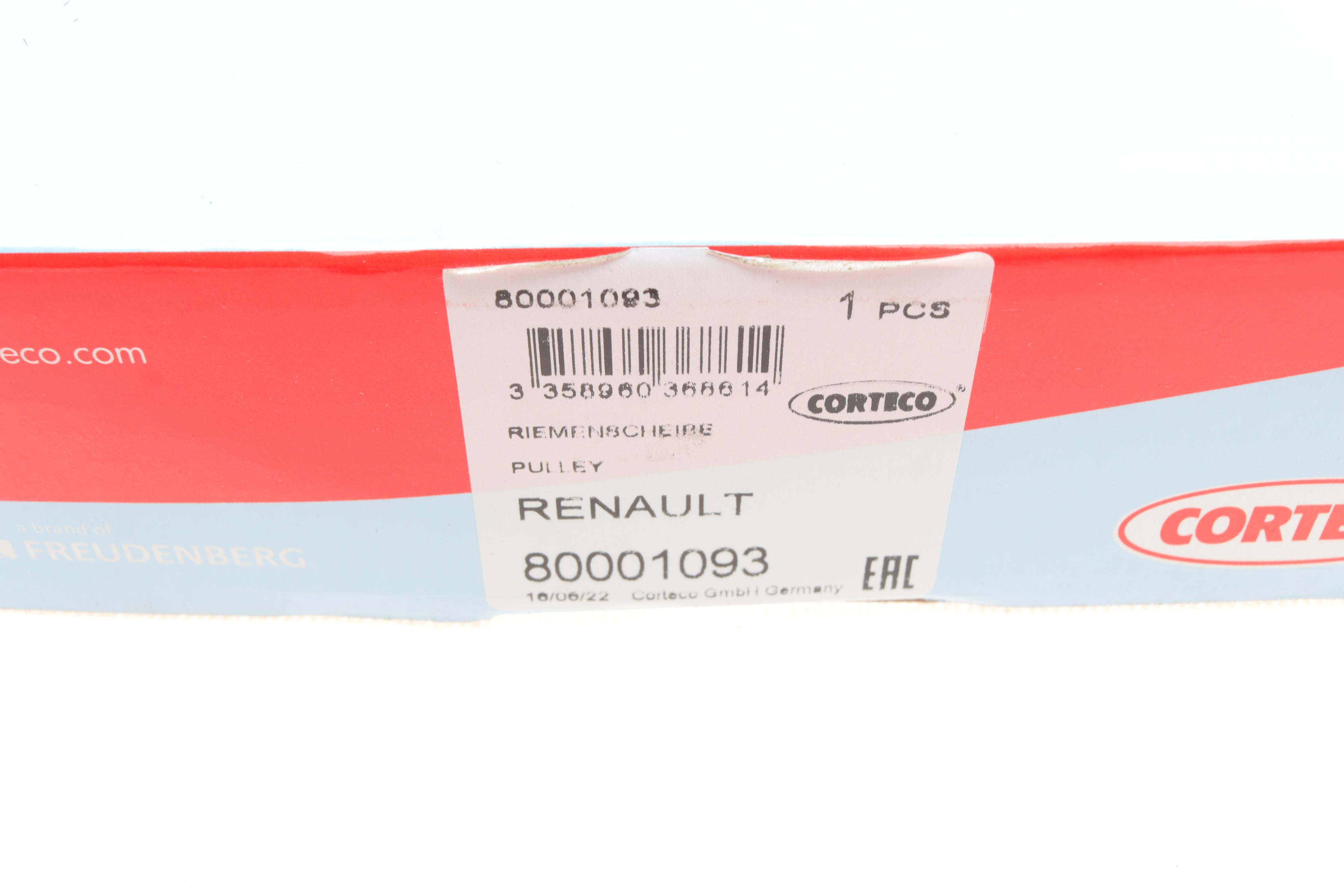 Шків колінвалу Renault Megane/Scenic 1.9dCI 01- (7PK)