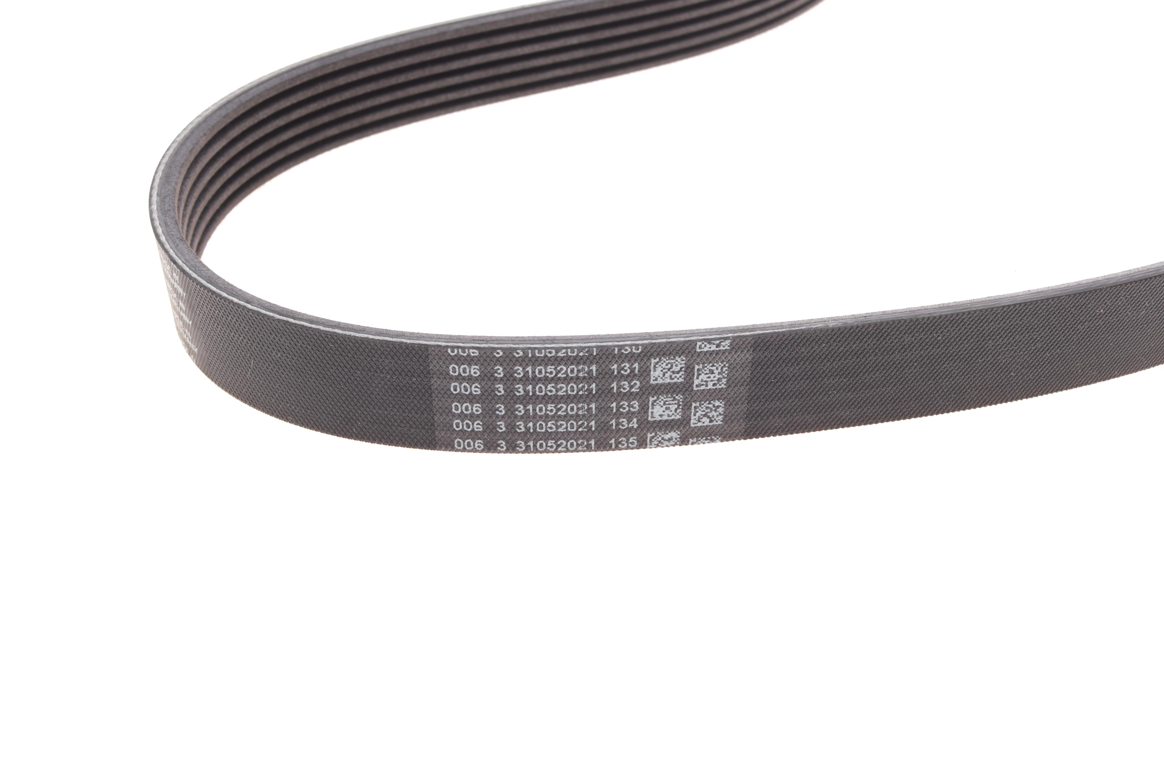 Ремінь генератора Skoda Octavia/VW Golf 1.6-2.0/1.9TDI 97-13/Passat B6/B7 1.8-2.0TSI/T5 1.9TDI 03-15