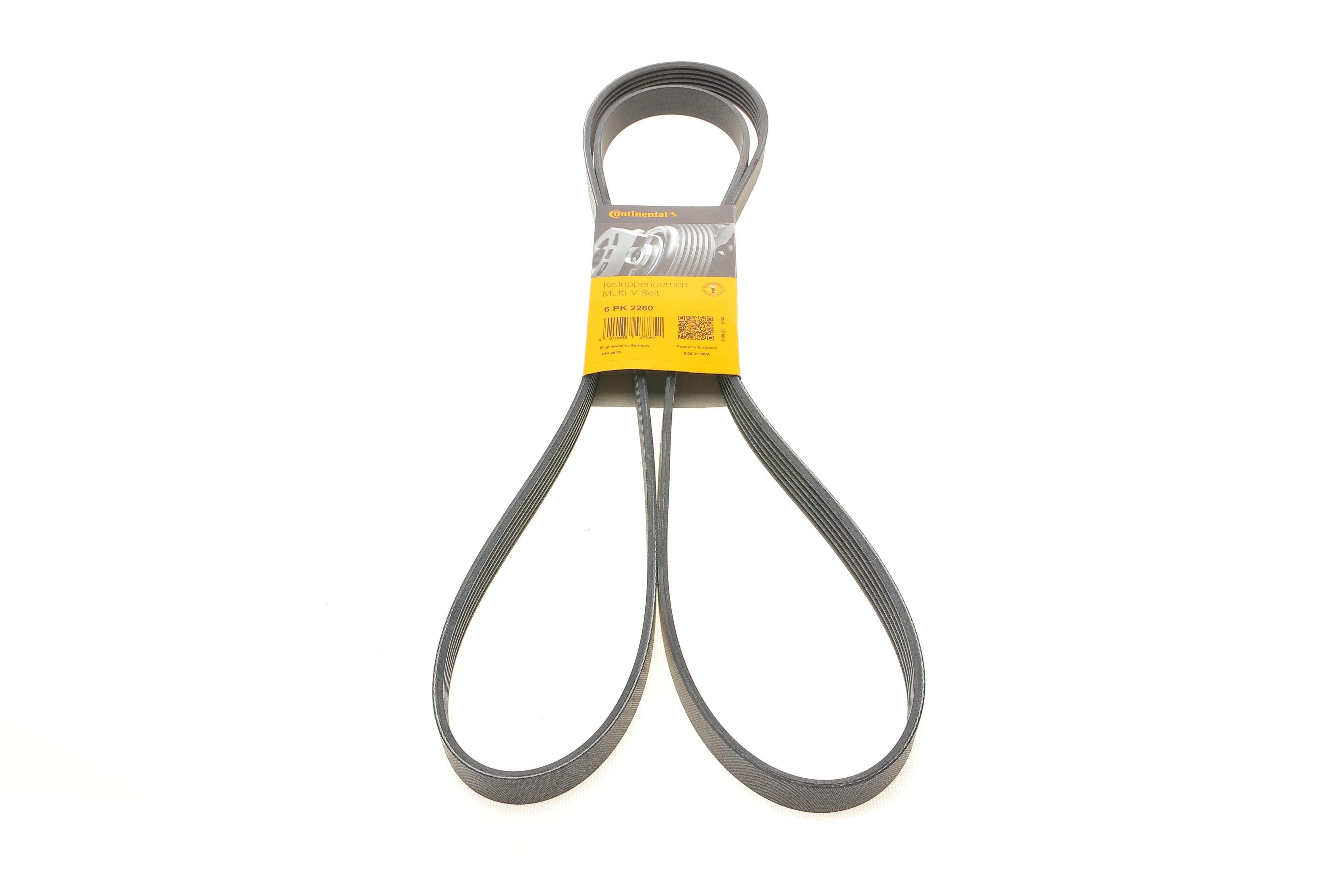 Ремінь генератора MB Sprinter CDI (-AC) (з обводним роликом) Conti