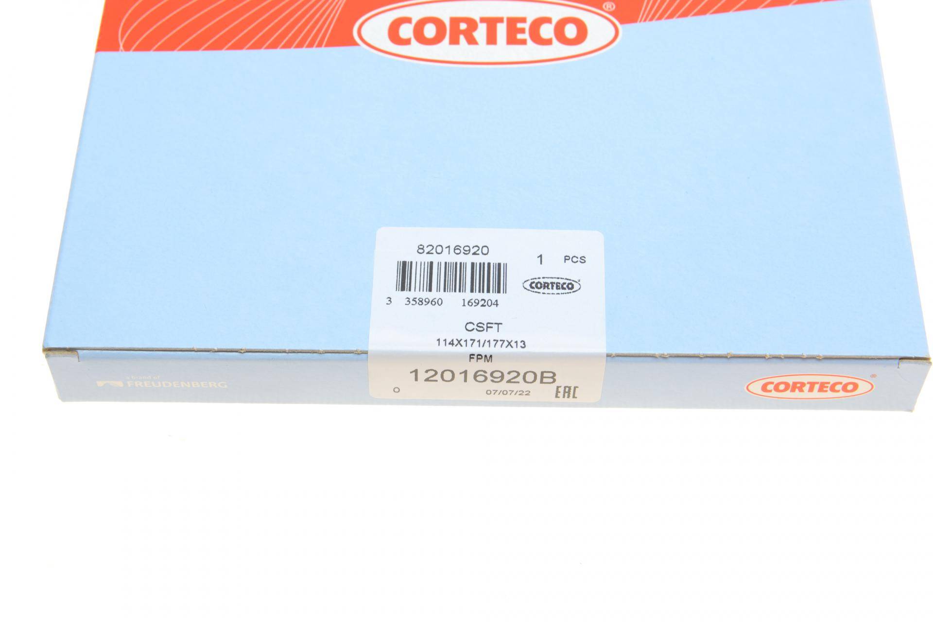 Сальник колінвалу (задній) Fiat Ducato 2.8TD (114x171/177x13)