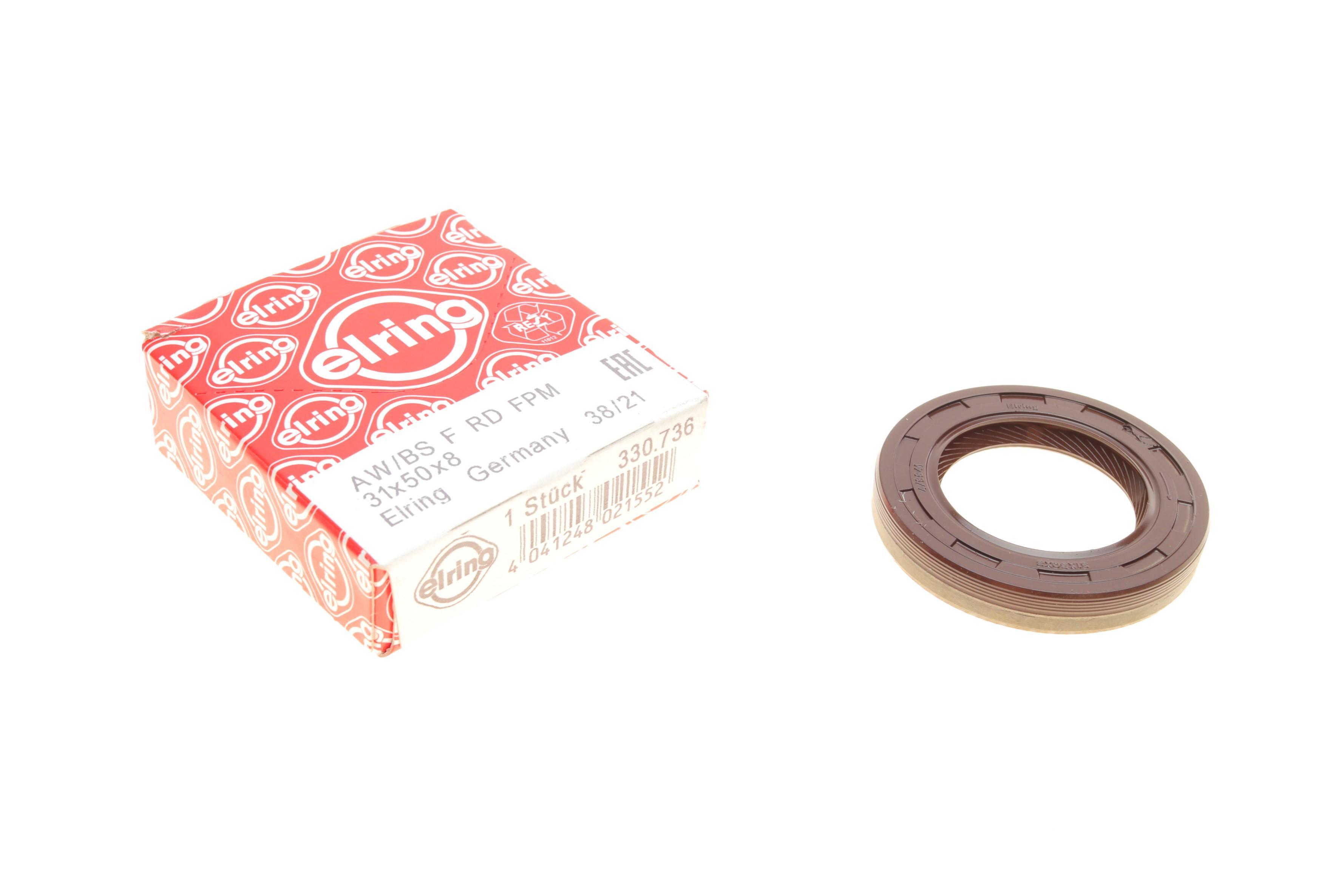 Сальник колінвалу (передній) Opel Omega B 2.0 16v (31x50x8)