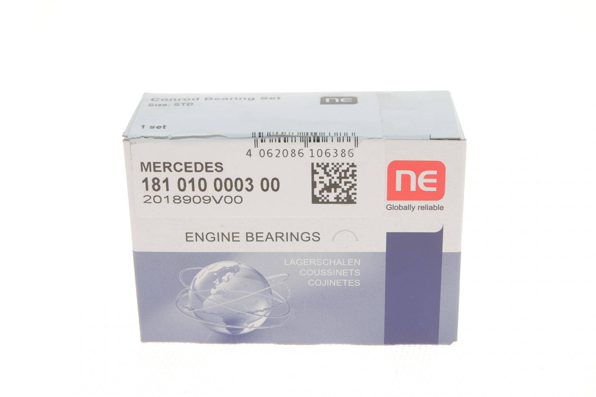 Вкладиші шатунні MB OM611/612/613/646/647/648 CDI (1 цил) (STD) = 6110490000