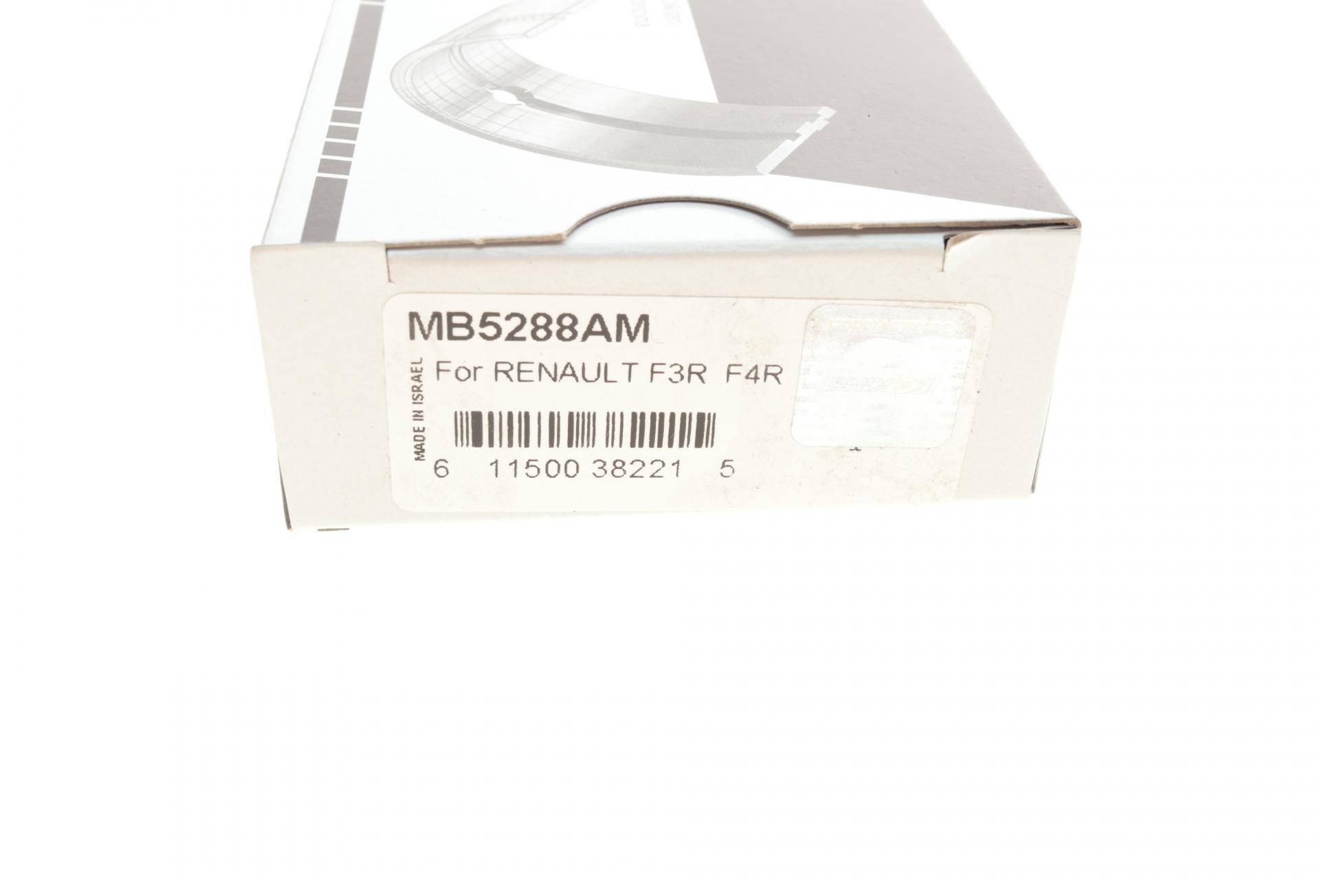 Вкладиші корінні Renault Master/Trafic 1.9dCi 01- (STD)