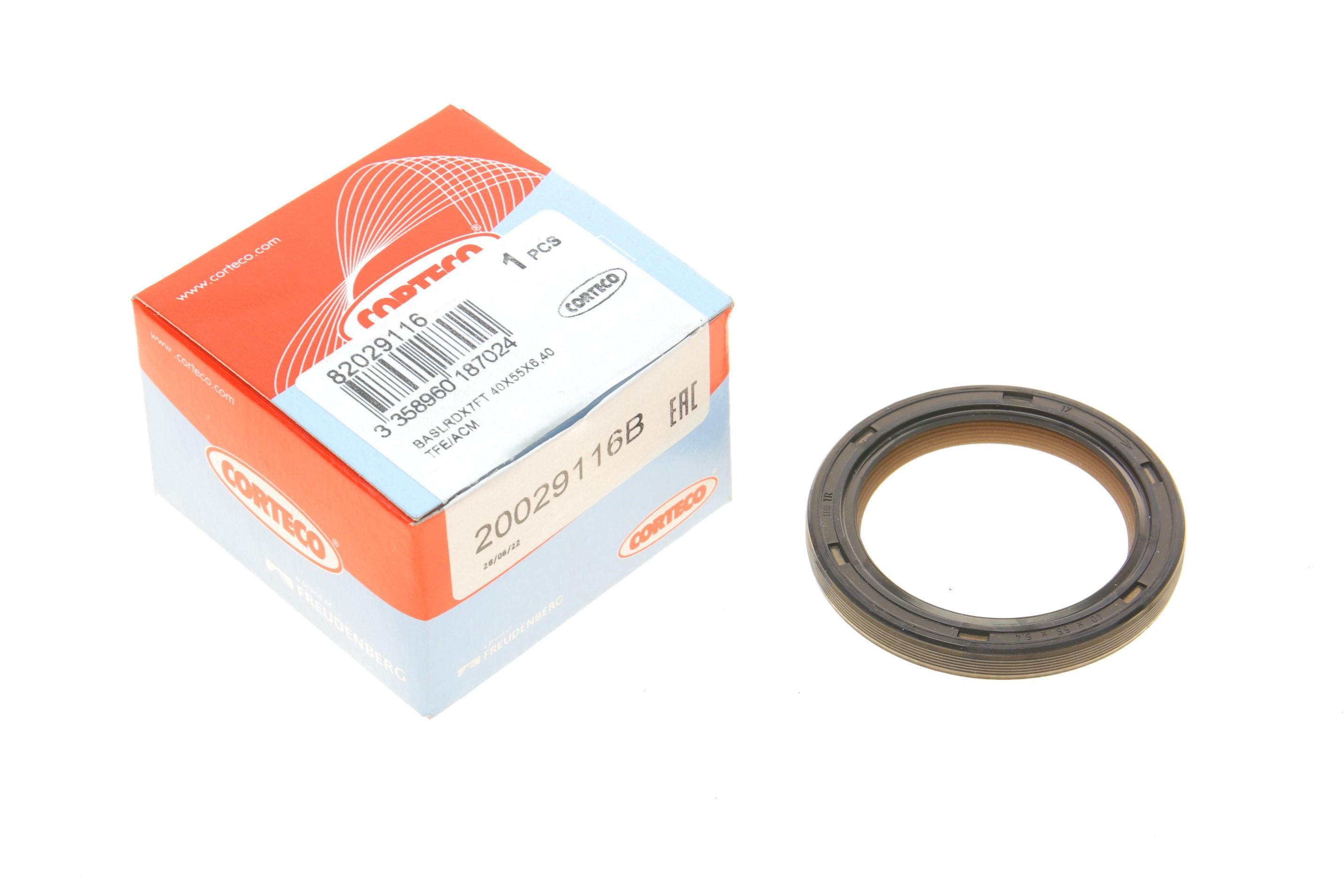 Сальник колінвалу (передній) Citroen Berlingo 1.6HDi (40x55x6.4)