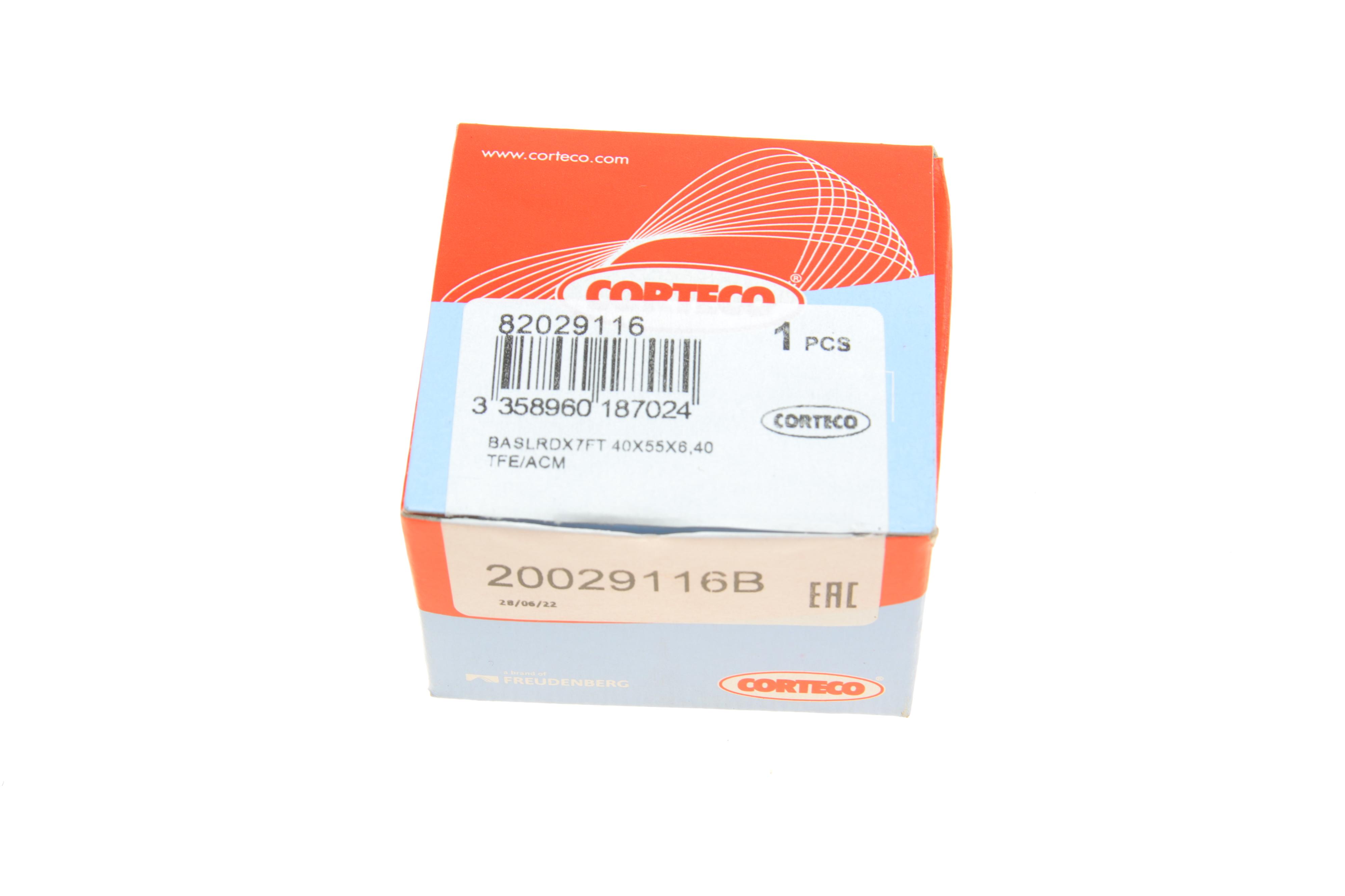 Сальник колінвалу (передній) Citroen Berlingo 1.6HDi (40x55x6.4)