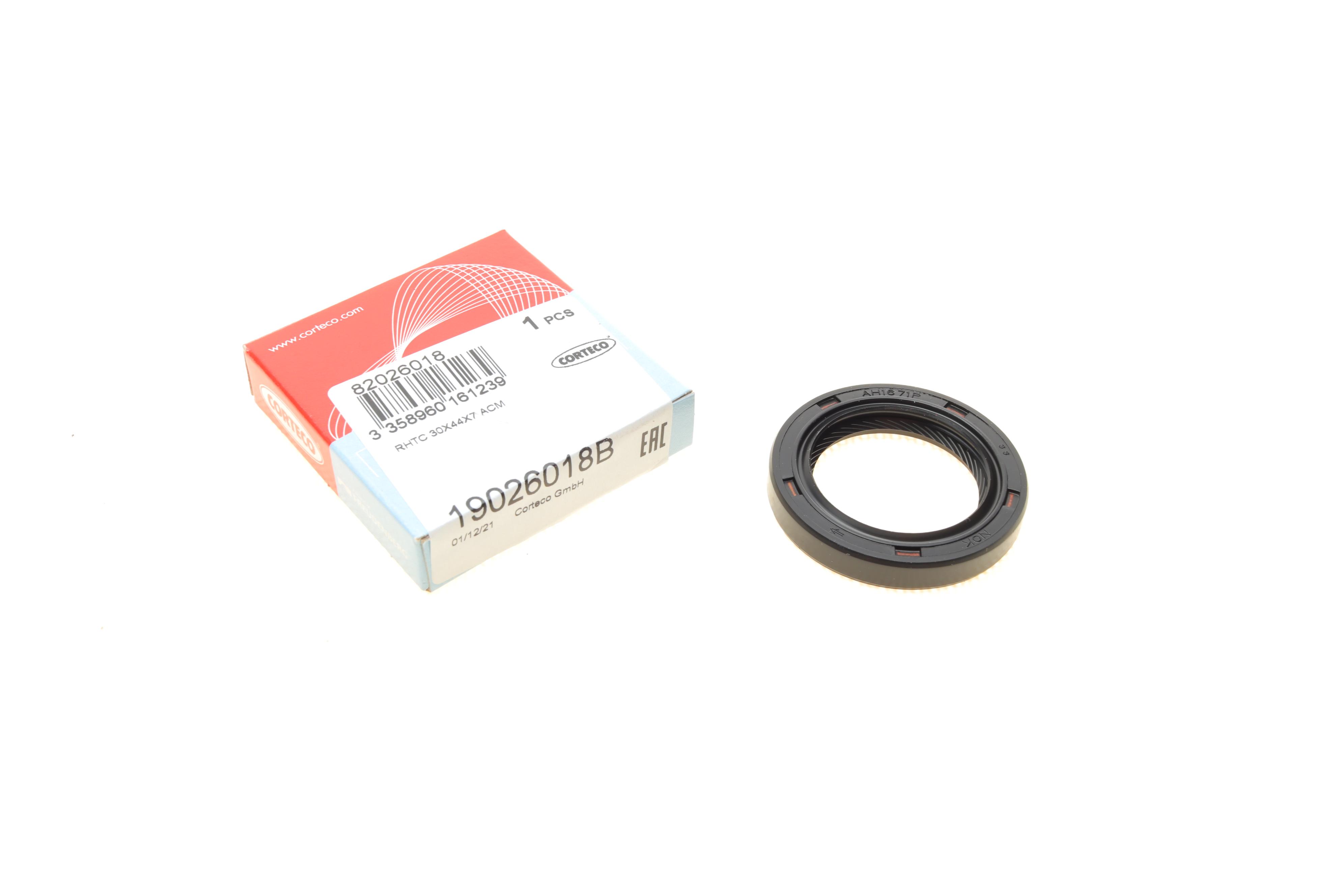 Сальник розподільного валу/колінвалу Kia Pride/Sephia/ Mazda/121 I, II/323 III, IV 1.1-1.8 85- (30x44x7)