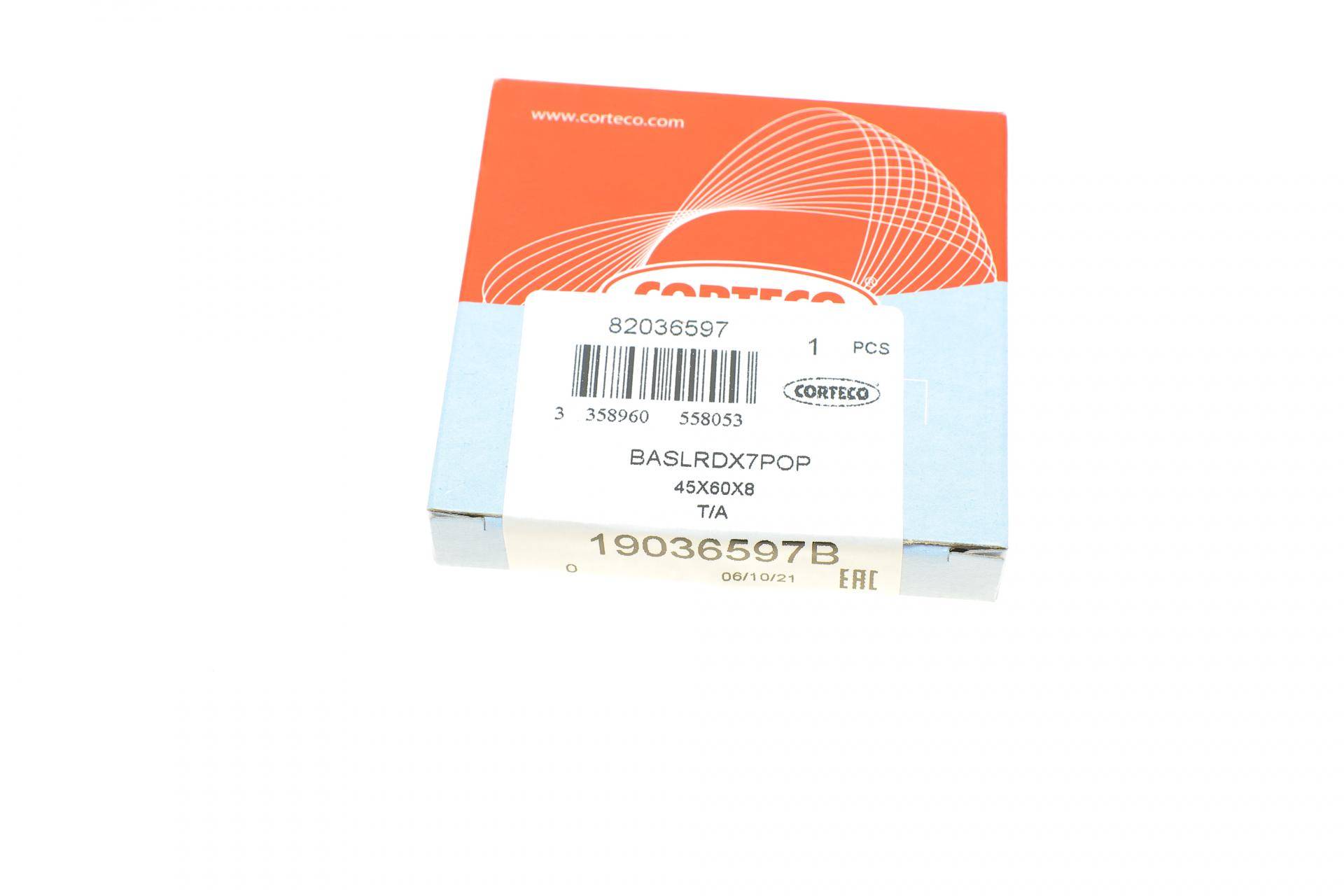 Сальник колінвалу (передній) VW T5/T6 2.0 TSI 11- (45x60x8)