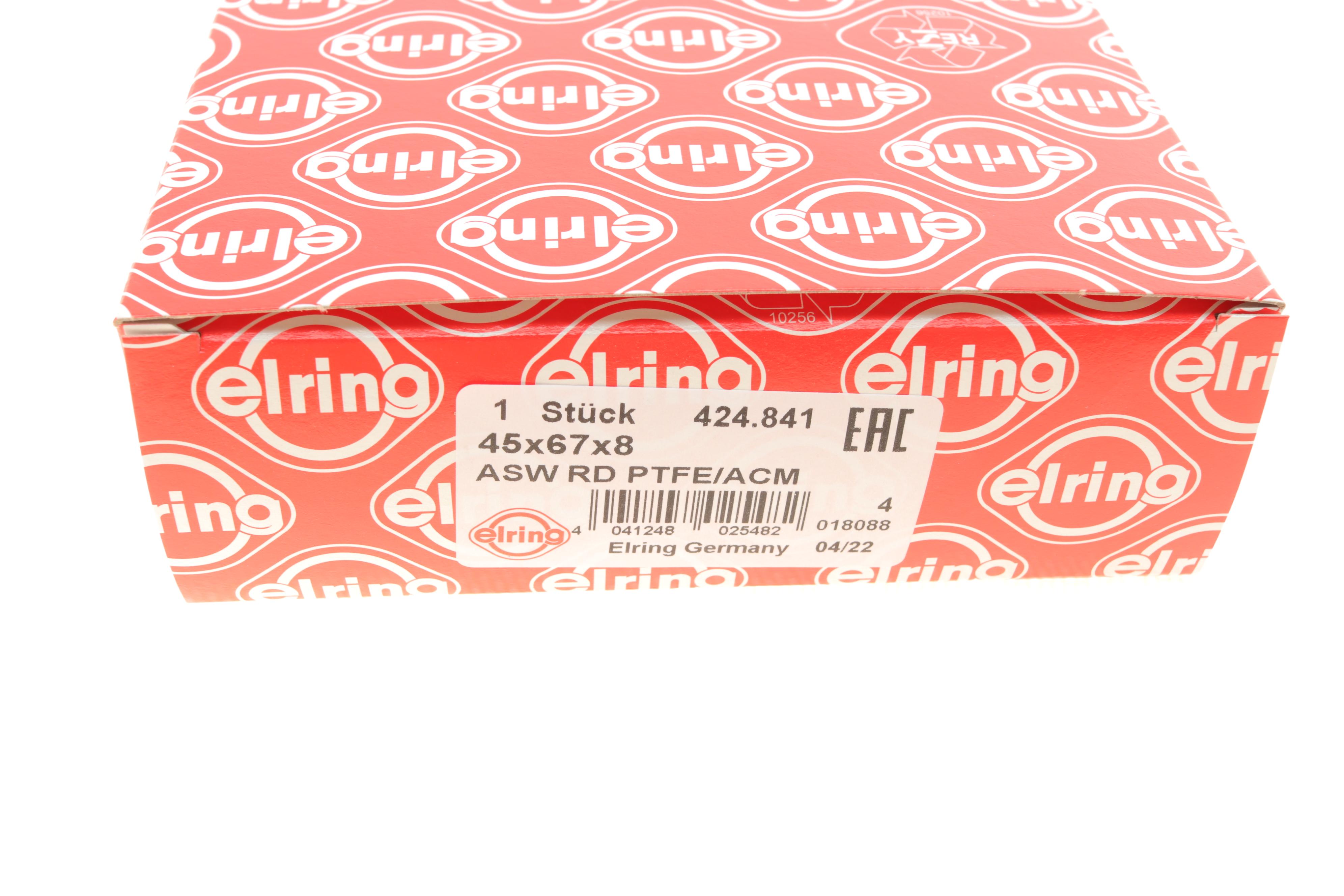 Сальник колінвалу (передній) MB OM601/602/611/612 (45x67x8) (тефлон)