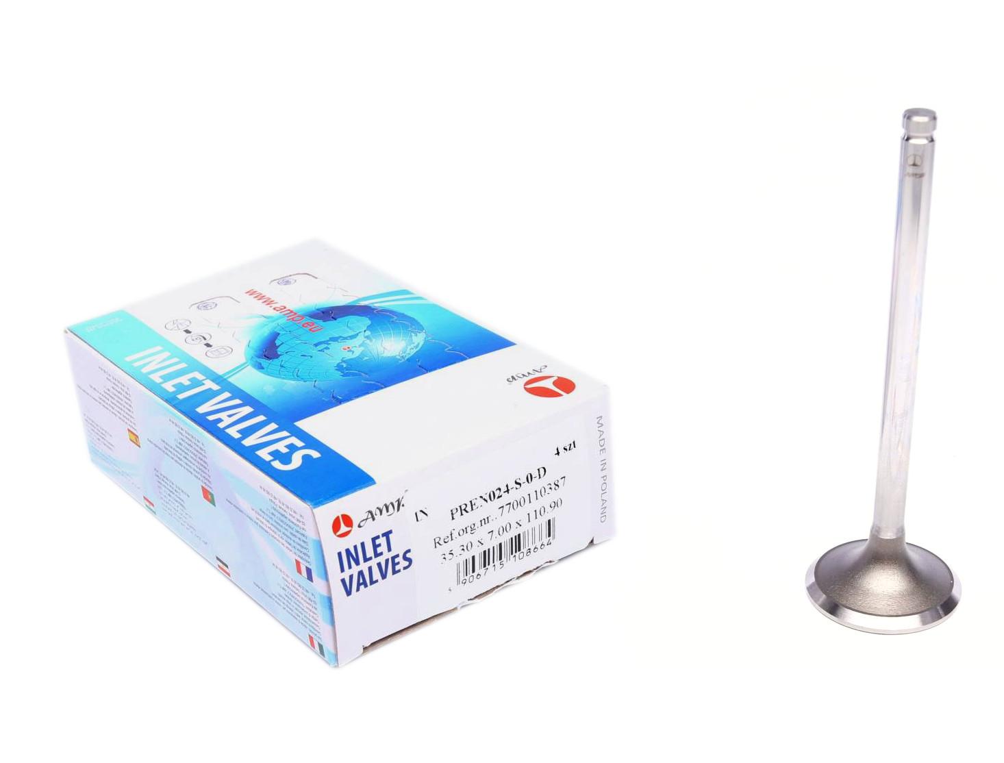 Клапан (впуск) Renault Trafic 1.9DCI (35.3x7x110.9) (вальцювання)