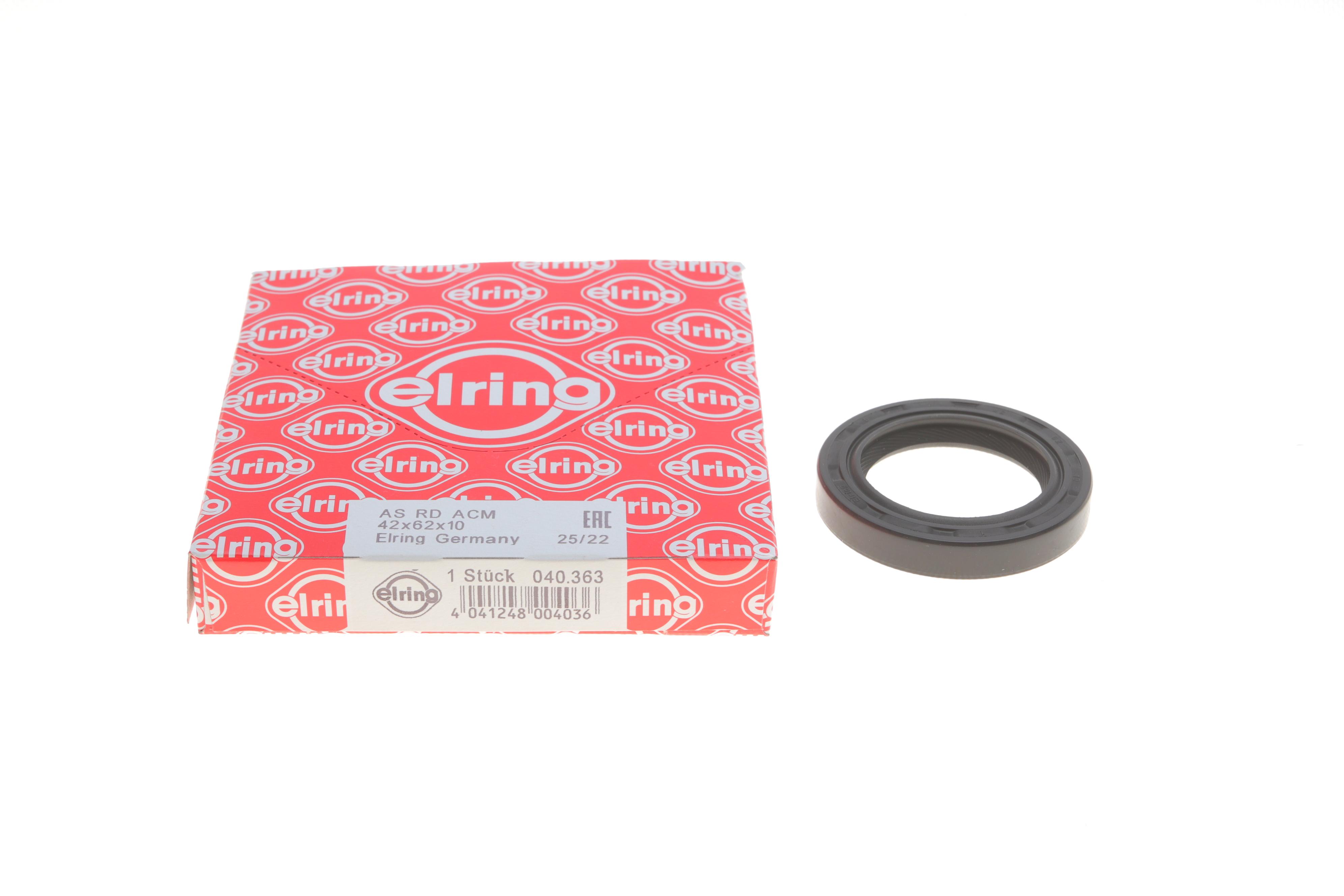 Сальник колінвалу (передній) Peugeot/Fiat/VW T3 2.0-2.8 (42x62x10)