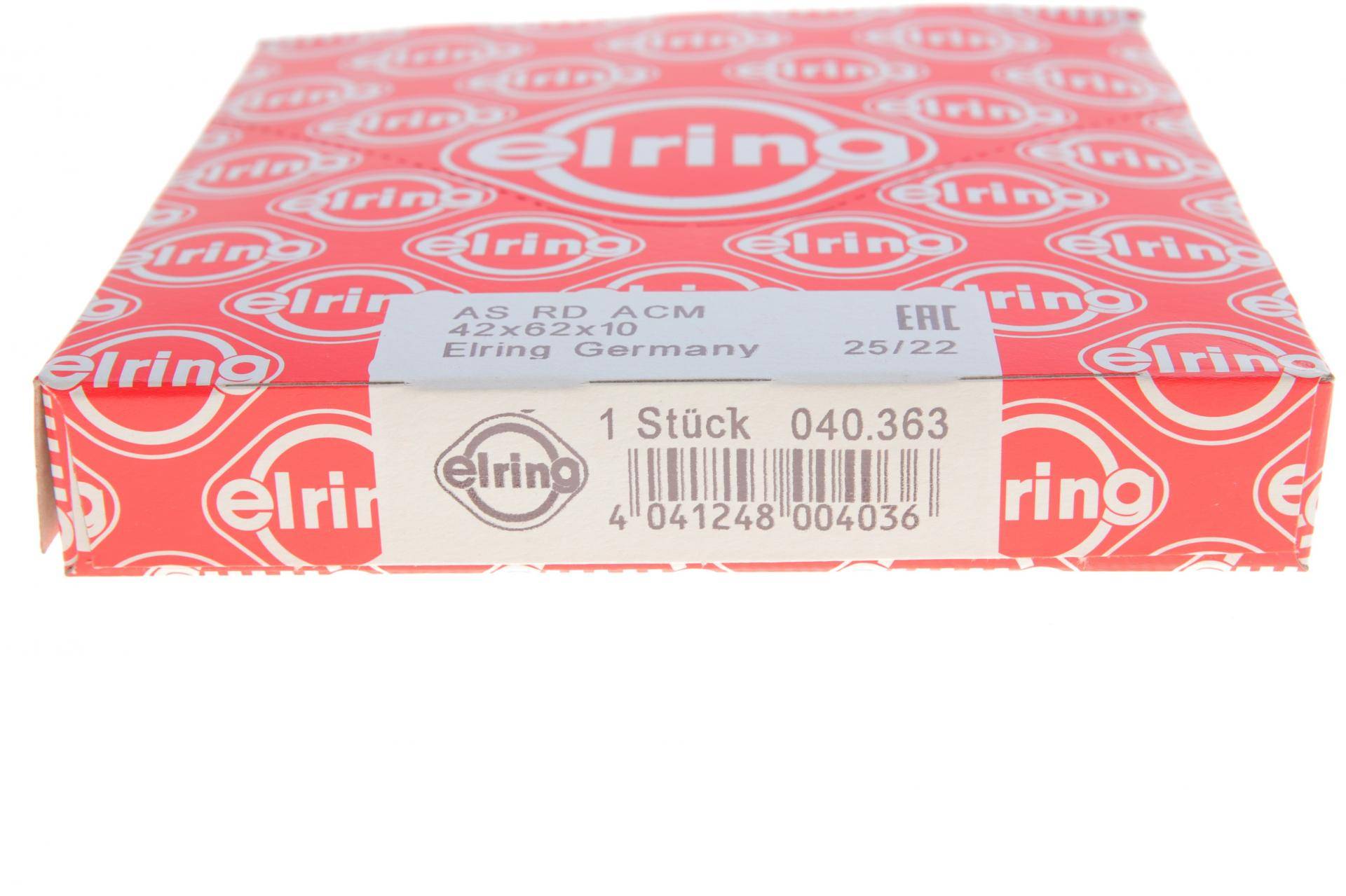 Сальник колінвалу (передній) Peugeot/Fiat/VW T3 2.0-2.8 (42x62x10)