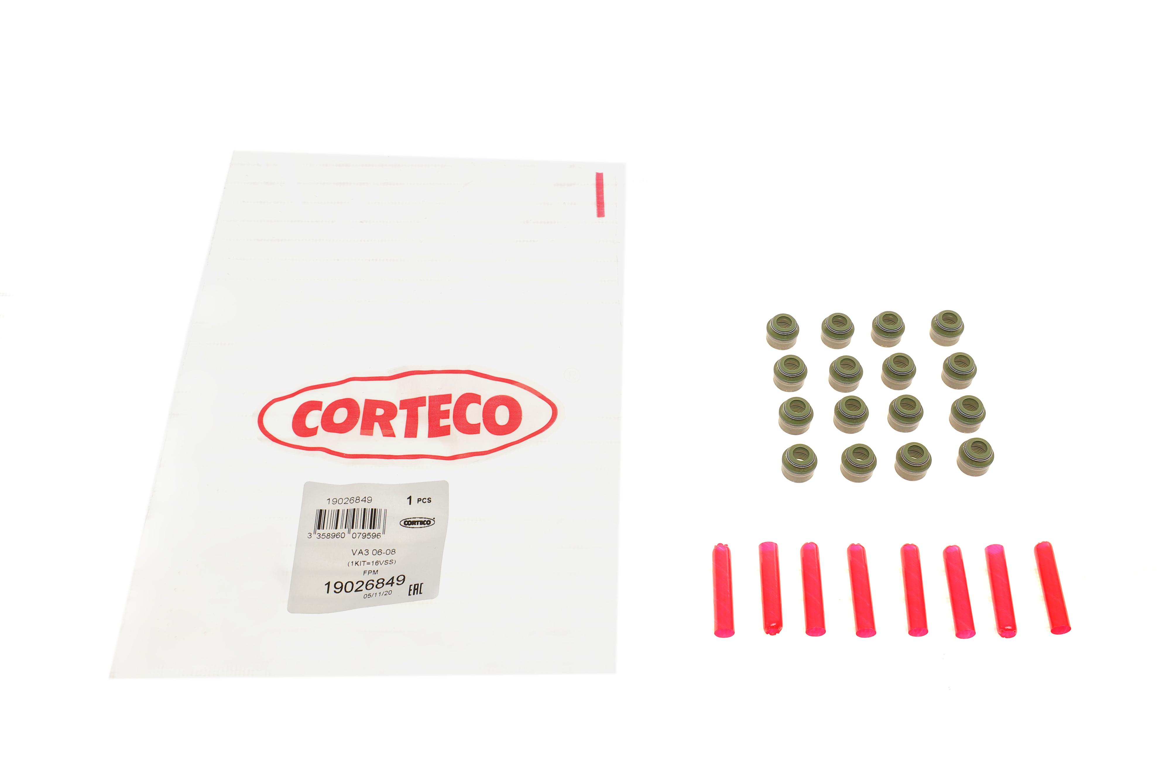 Сальник клапана (впуск/випуск) MB OM651/Renault Master 2.5dCi 01- (к-кт 16шт)