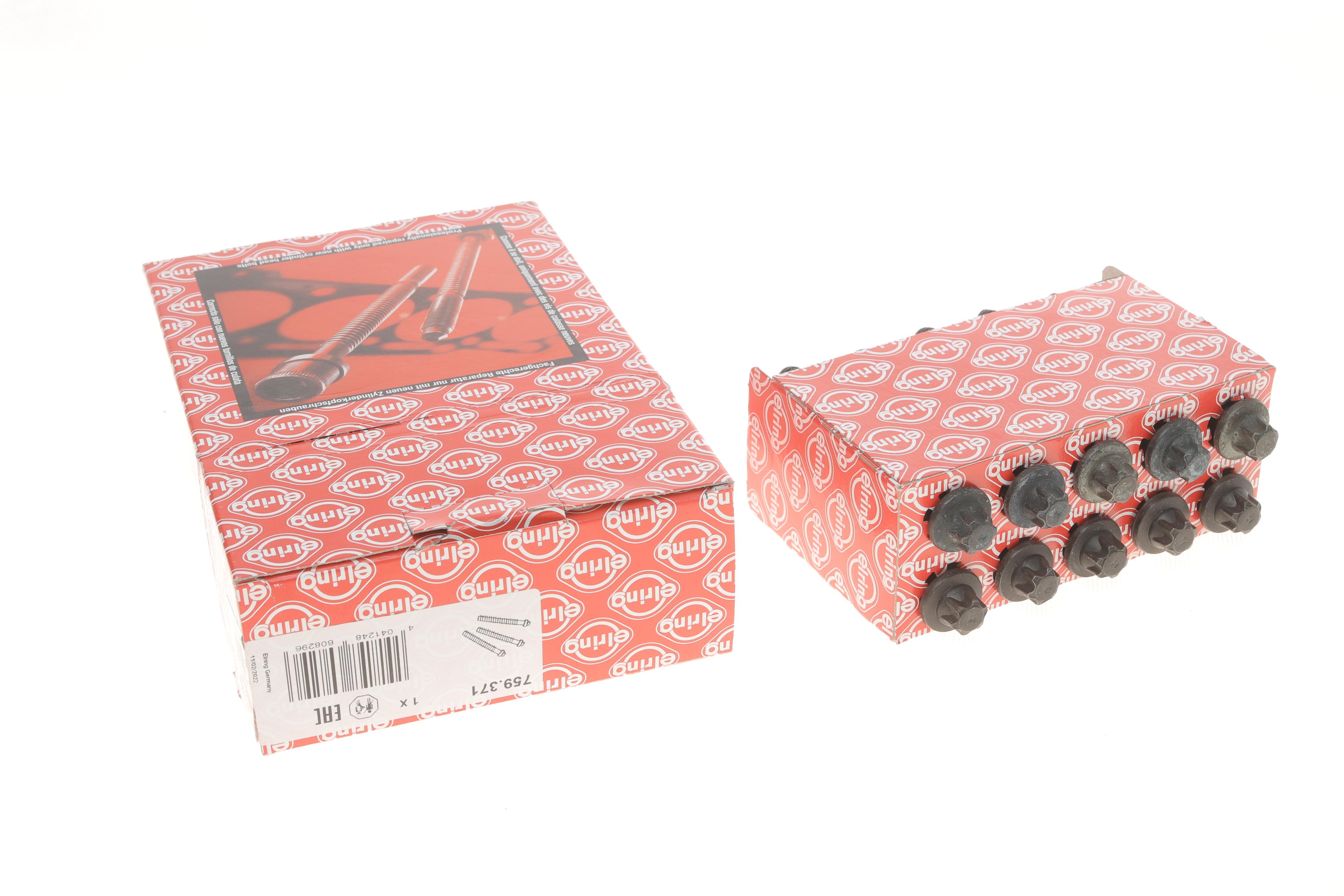 Болти головки (к-кт 10шт.) Renault Kangoo 1.4-1.6 97- (M10x1.5)