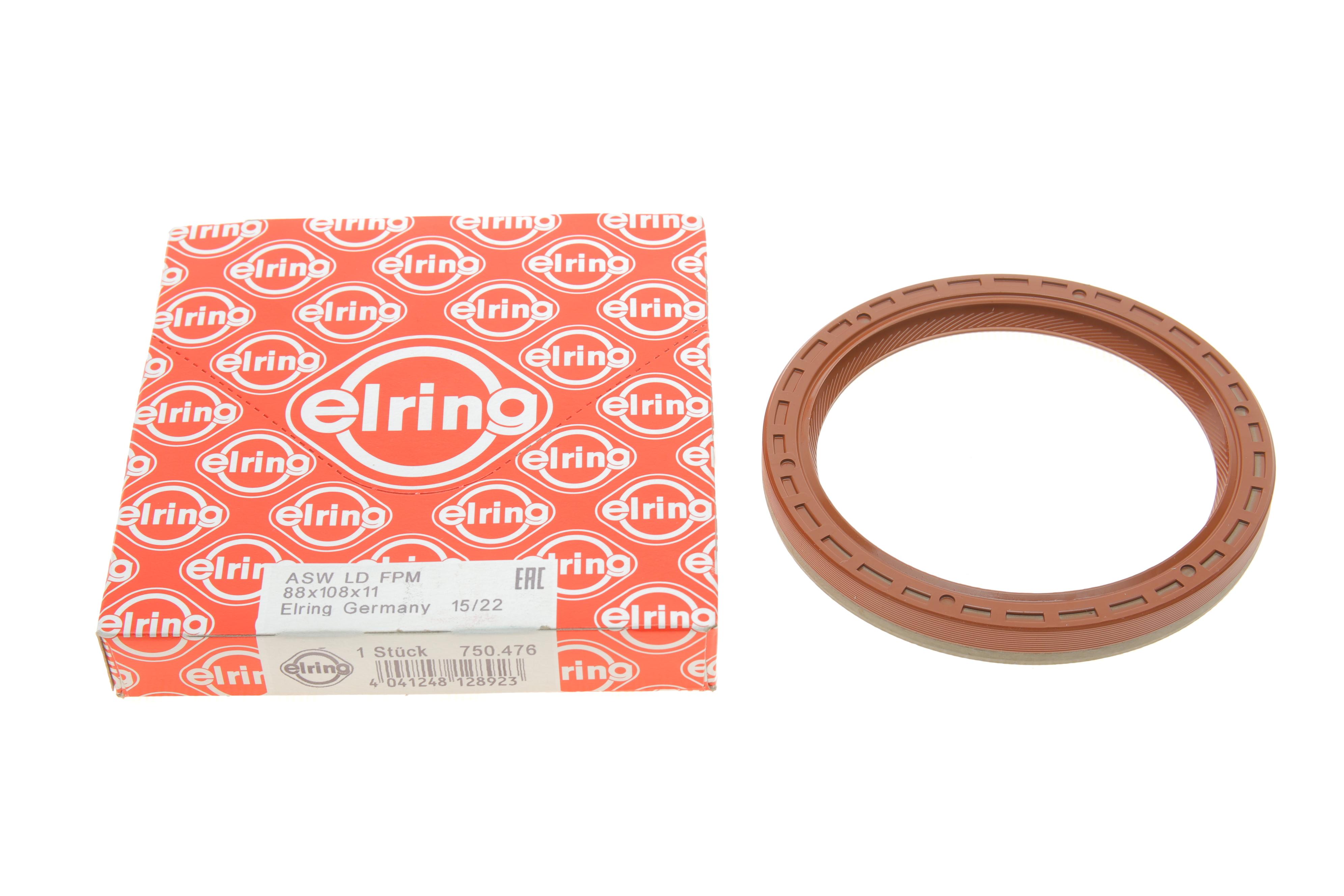 Сальник колінвалу (задній) Ford Connect/Transit/Saab 1.8-2.3 16v (88x108x11)