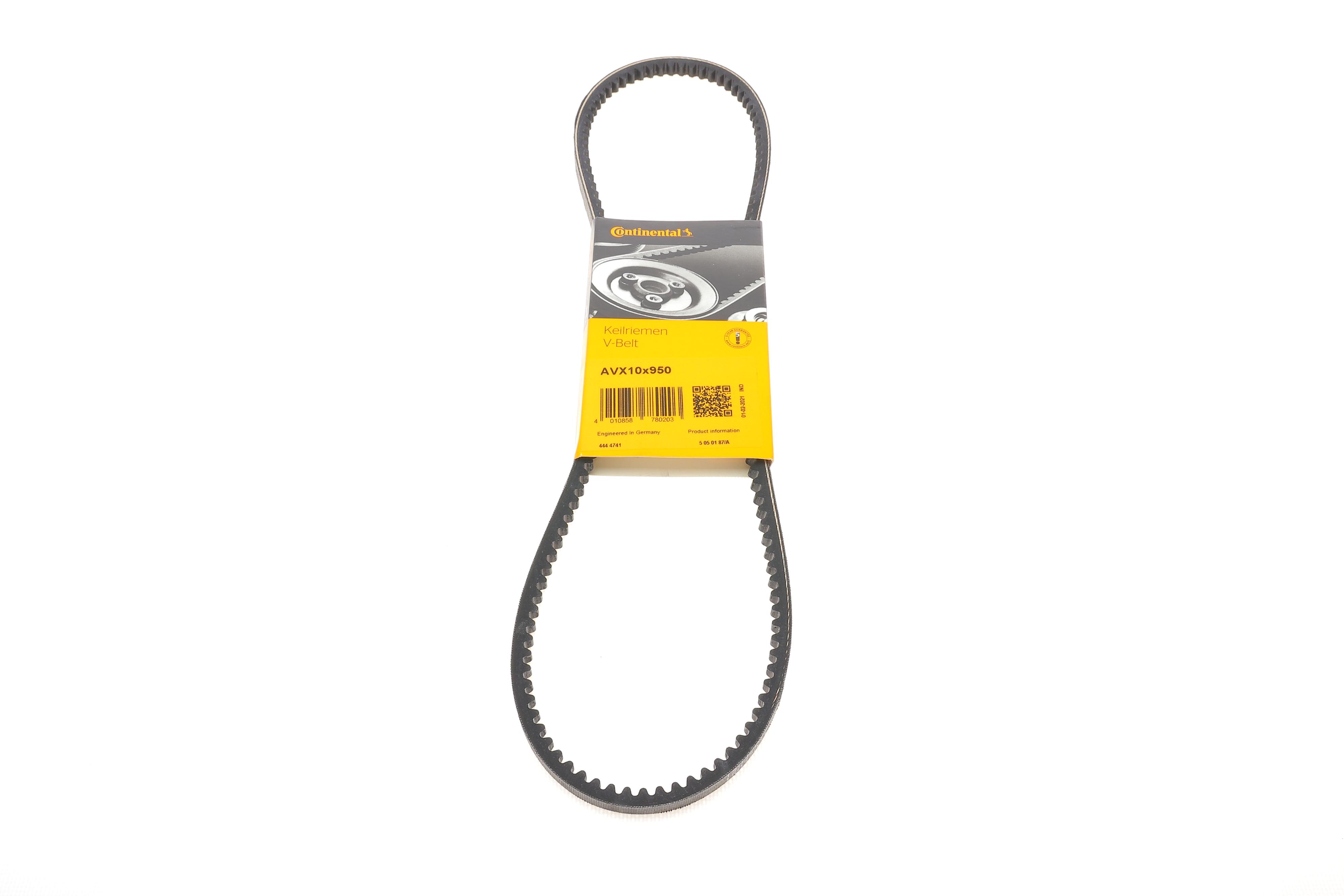 Ремінь генератора VW Golf II/VW Passat B3/B4/Audi 80/100 1.6/1.8/2.0 79-88