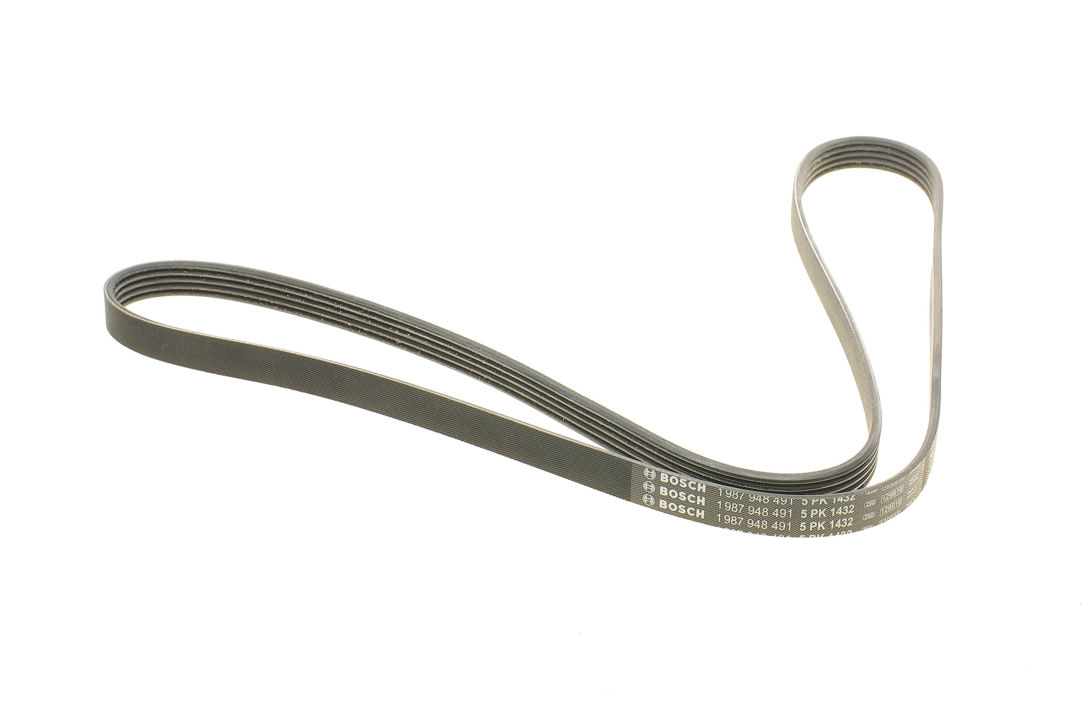 Ремінь генератора VW Passat B5/Audi A4/A6 1.9TDI 98-05/Skoda Superb 1.9/2.0TDI 01-08 (5PK1432)