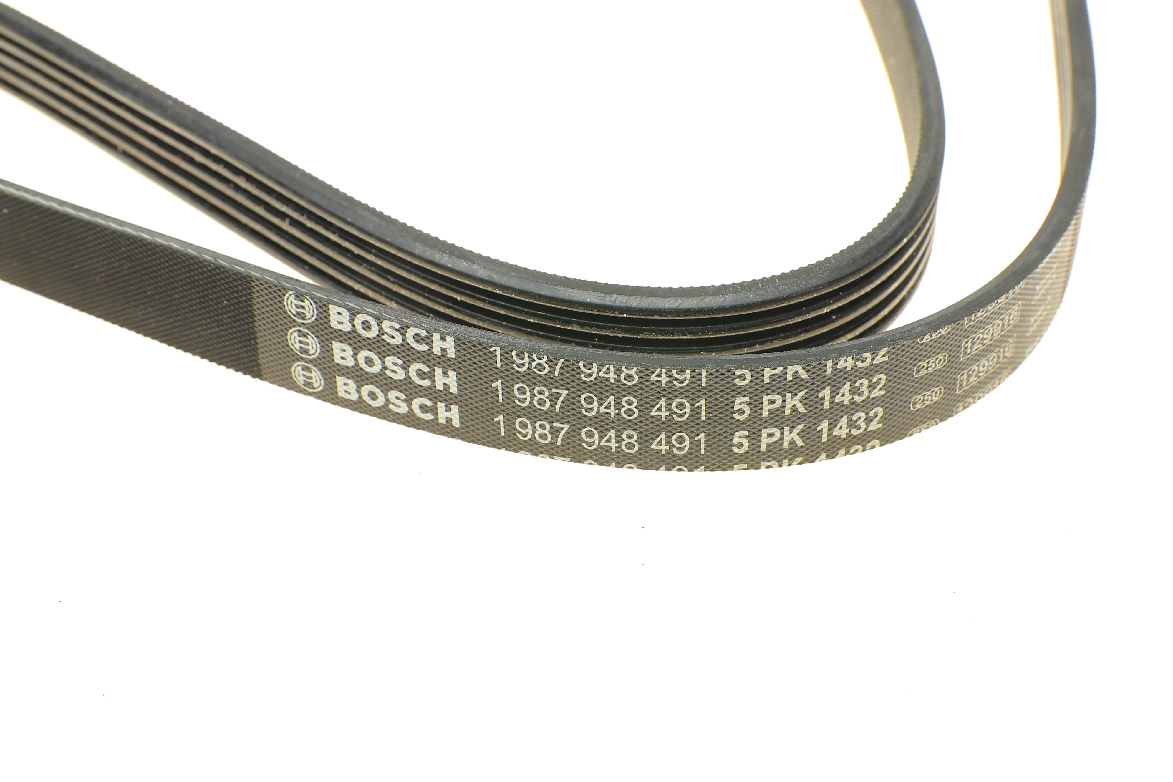 Ремінь генератора VW Passat B5/Audi A4/A6 1.9TDI 98-05/Skoda Superb 1.9/2.0TDI 01-08 (5PK1432)