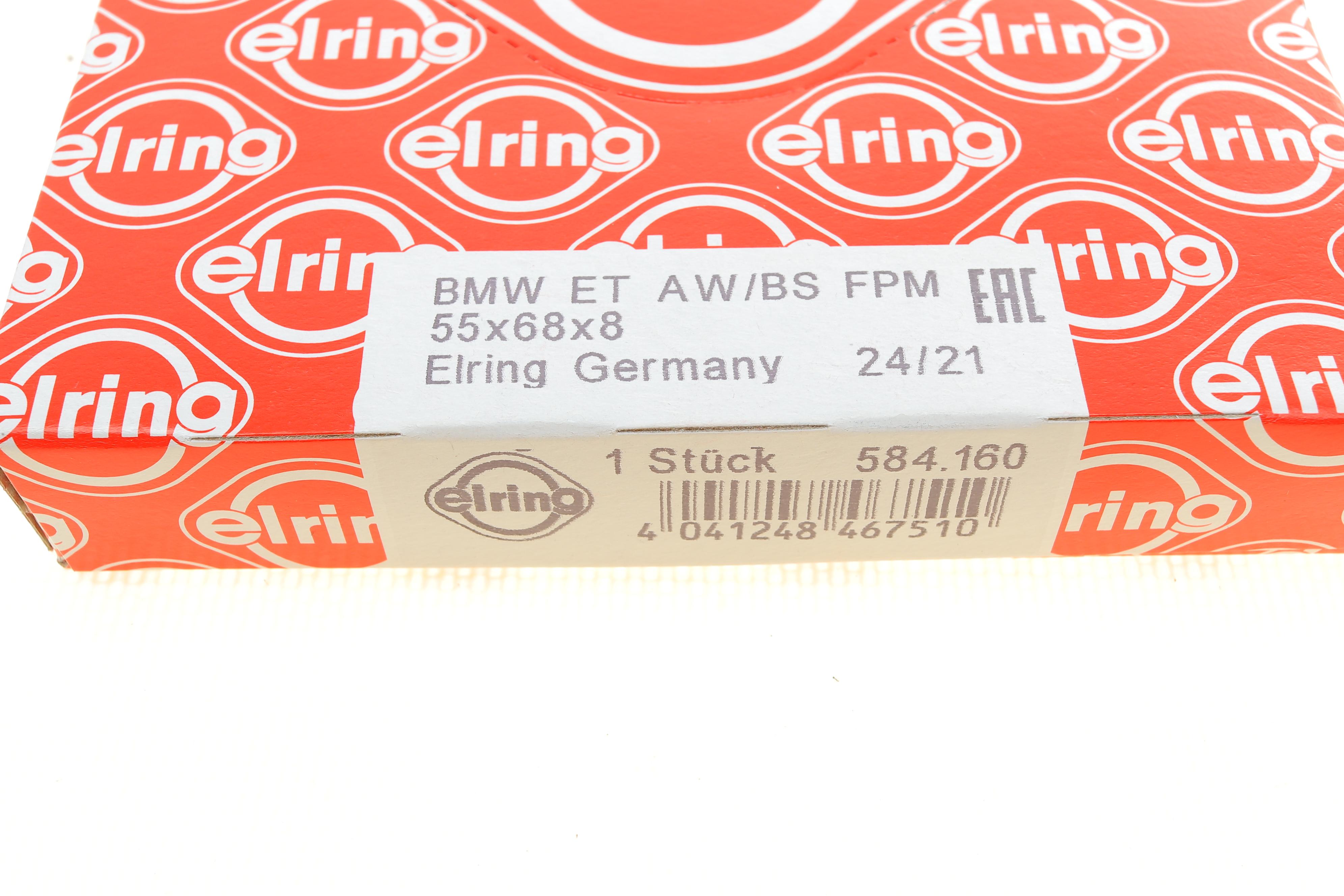 Сальник колінвалу (передній) BMW 3 (E90)/5 (F10) (55x68x8) N47/B57