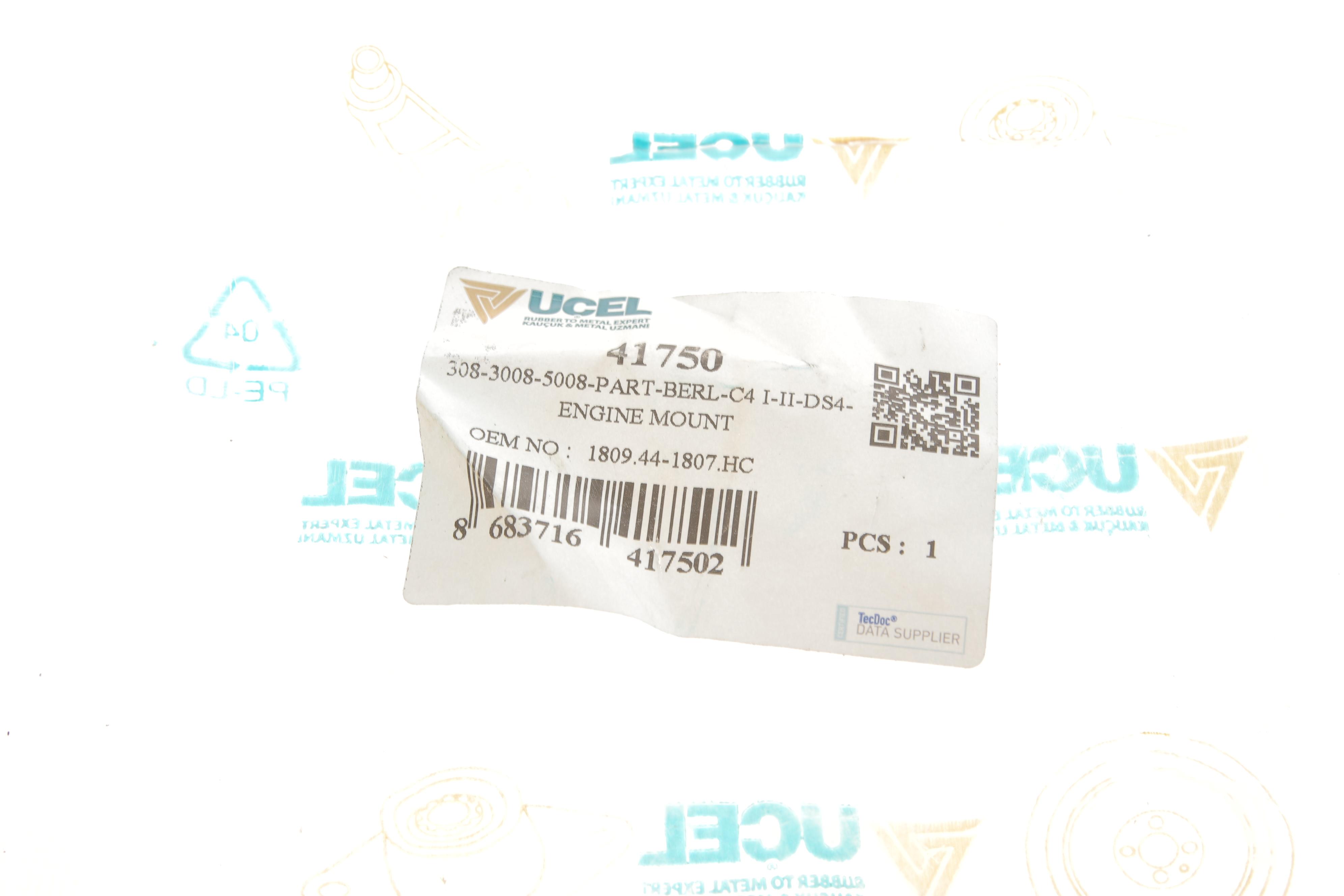 Подушка двигуна (задня) Citroen Berlingo 1.4/1.6HDi 04-