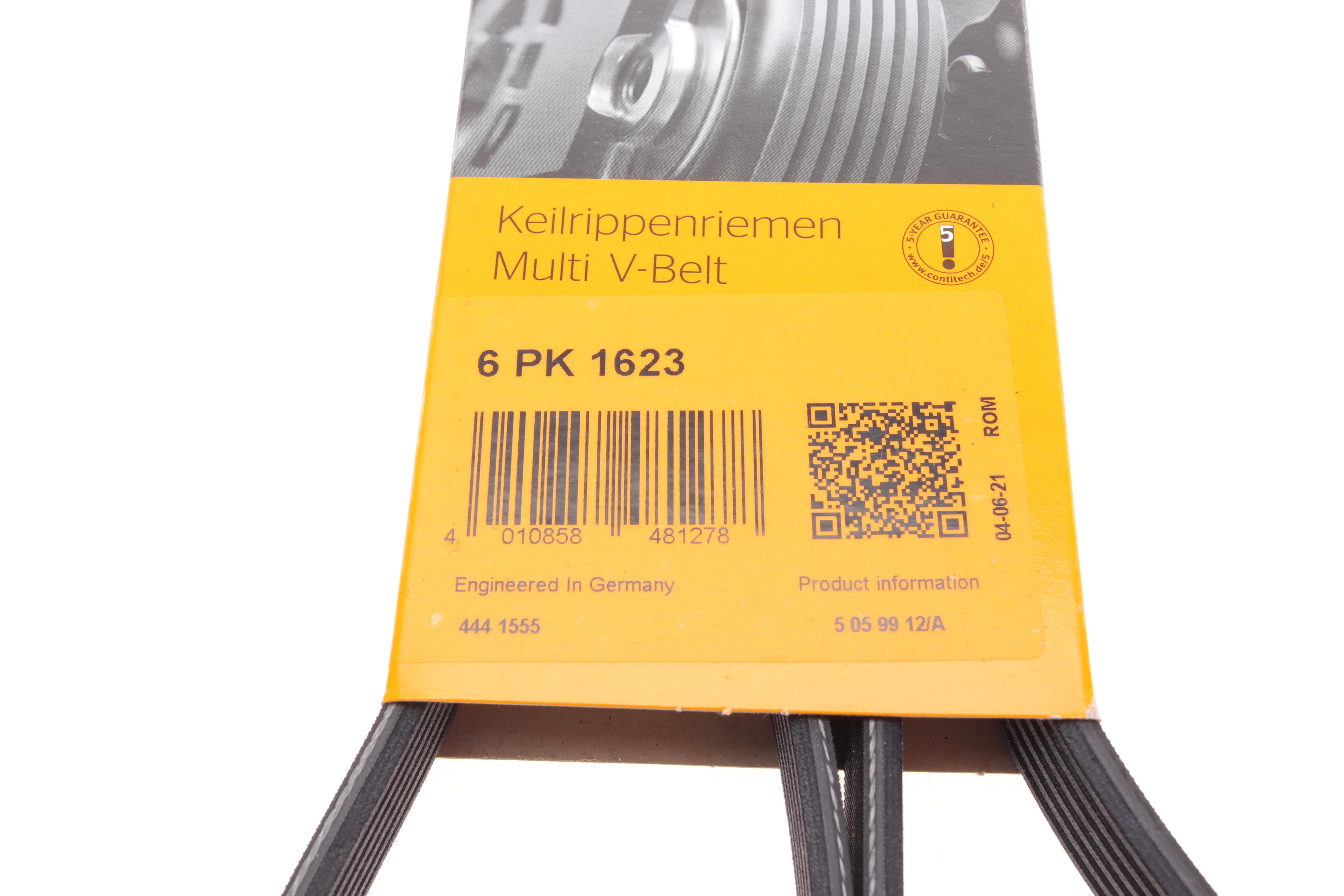 Ремінь генератора Opel Astra 1.7CDTI 04-10/ Subaru Tribeca 3.0-3.6 05-/ VW Passat 3.2 05-10