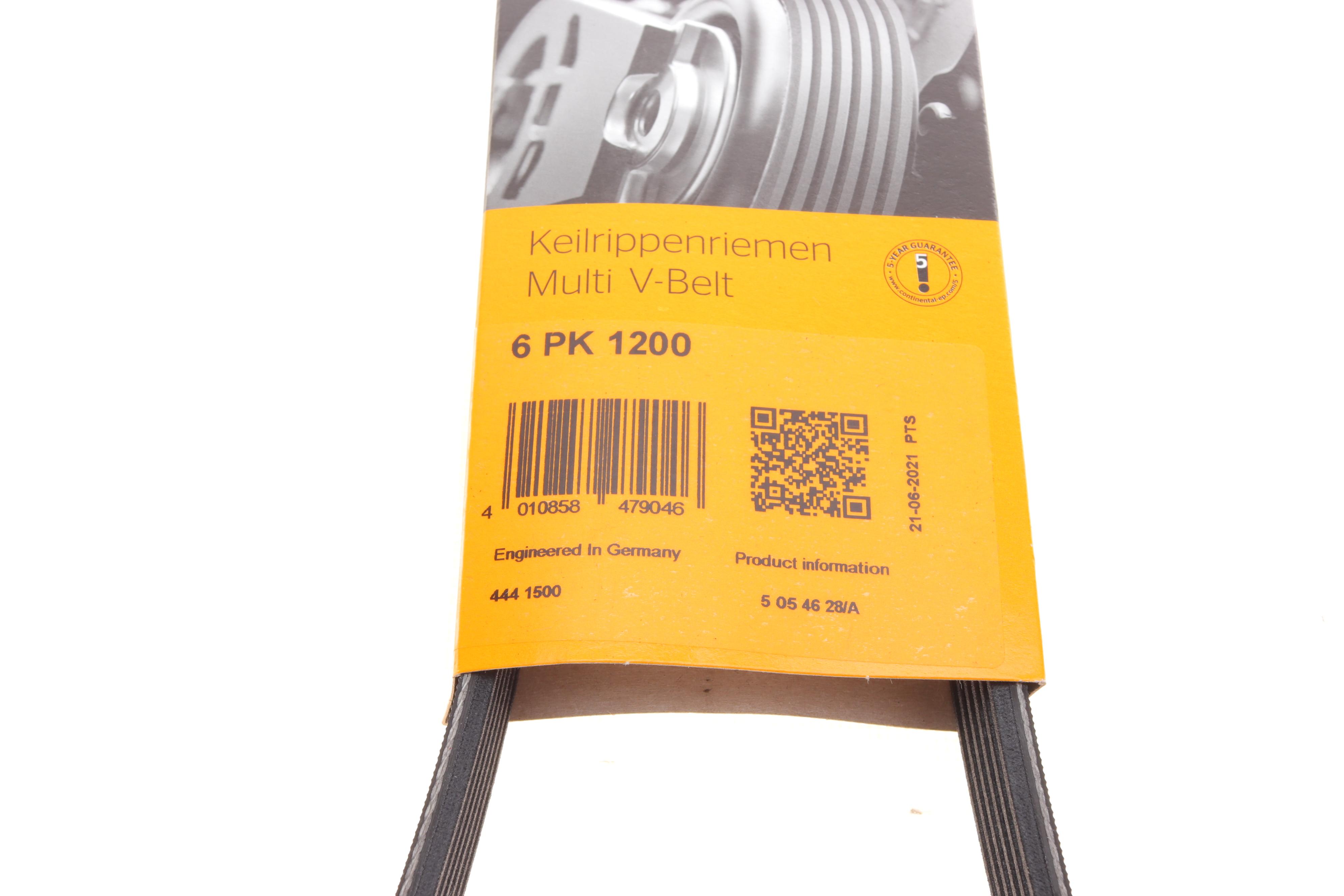 Ремінь генератора Renault Kangoo/Logan/Scenic/Talisman 1.4/1.5 dCi/1.6 03-/Mazda 3/CX-3 1.5/1.8D 15-